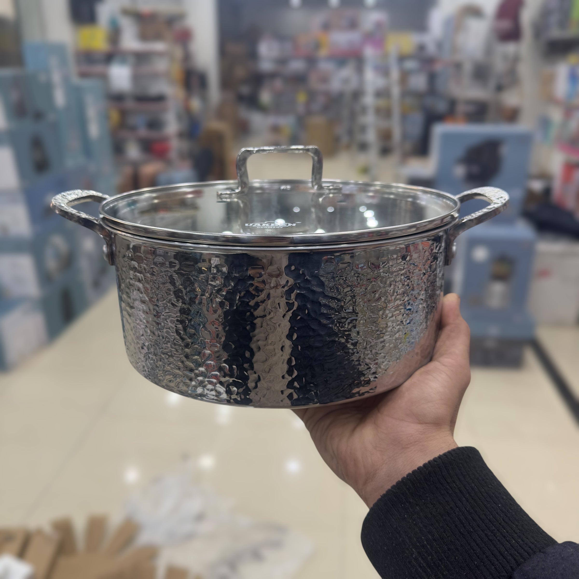 Uakeen 6 Pcs Triply S/S Cookware Set