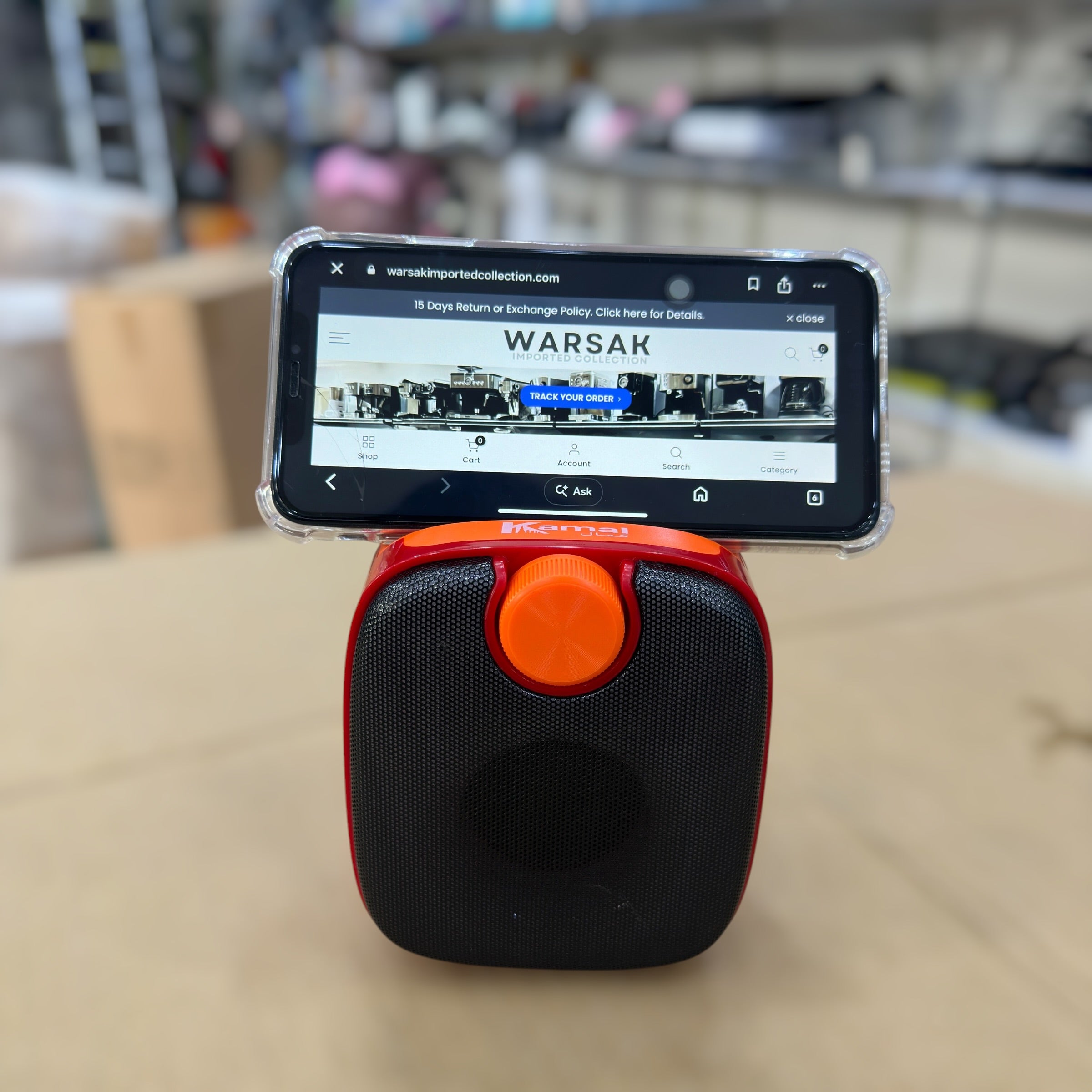Kamal RGB Lighting Portable Speaker KSP-03