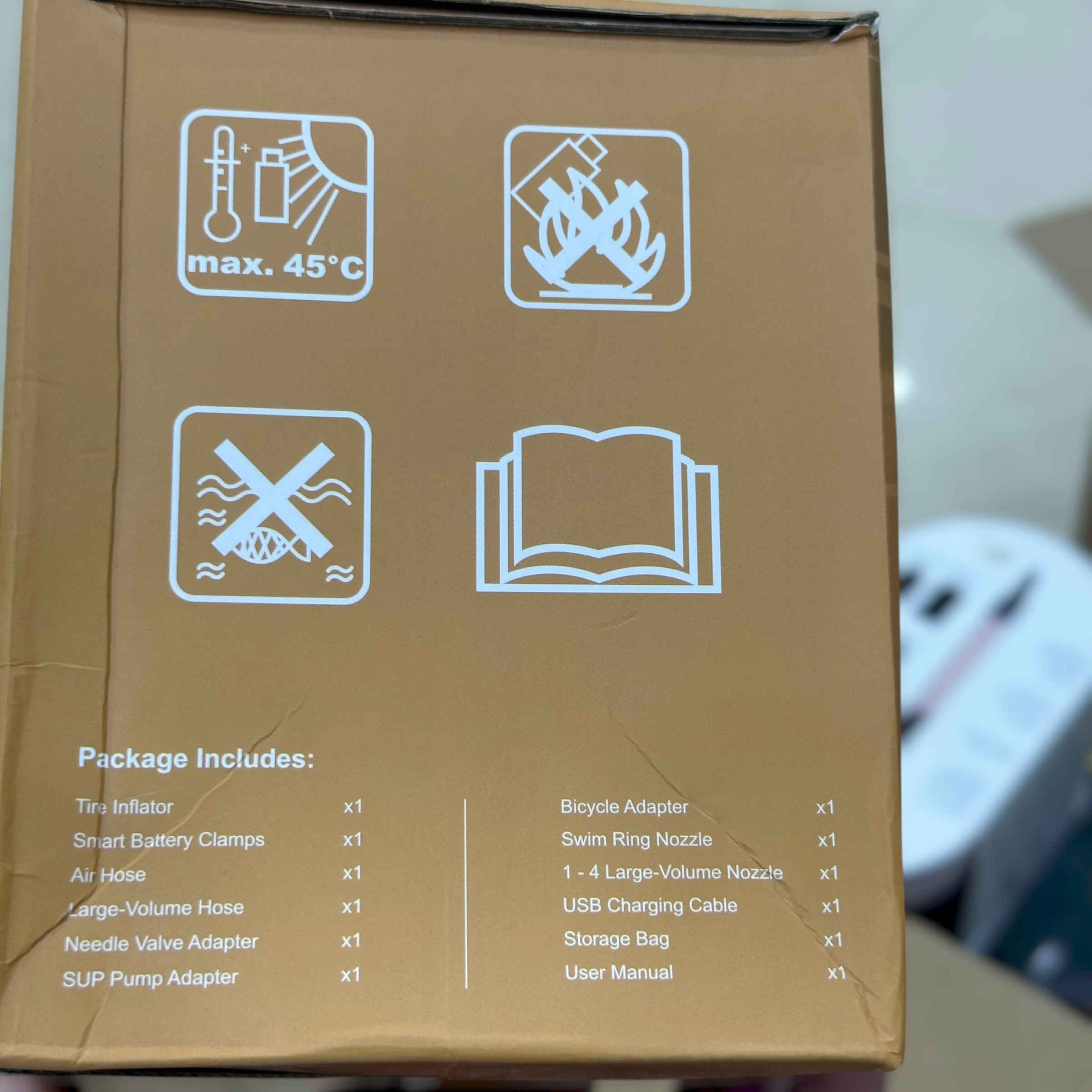 6 in 1 Portable Jump Starter EK-2000B