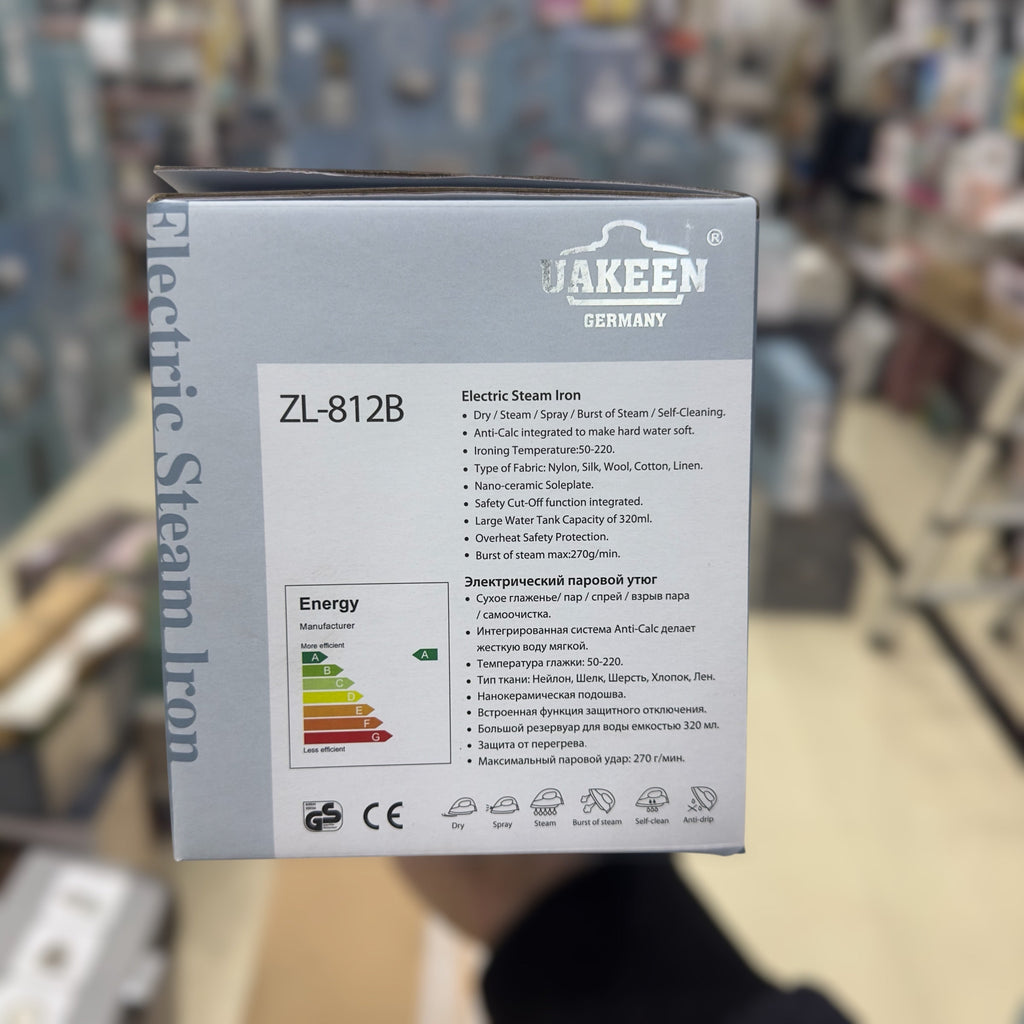 Uakeen Steam Iron ZL-812B