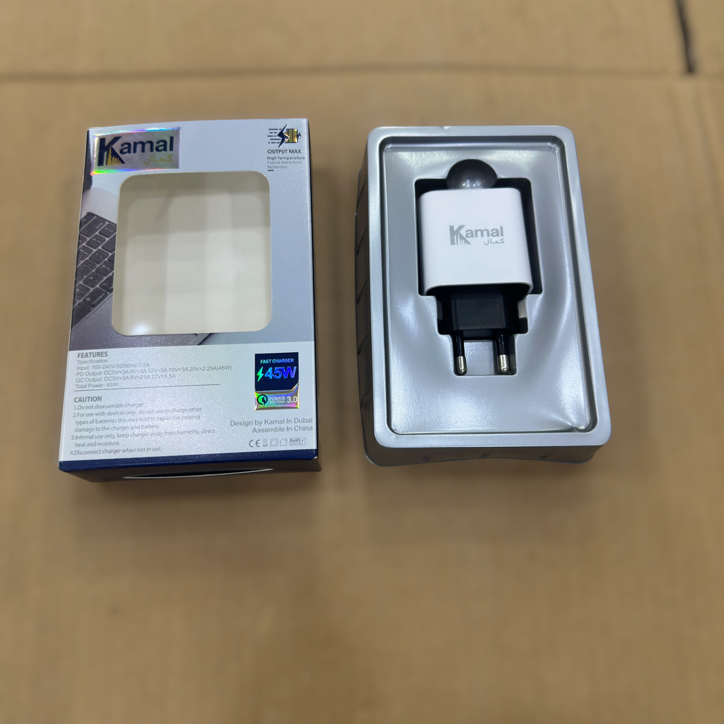 Kamal 45W Super Fast Mobile Charger K809