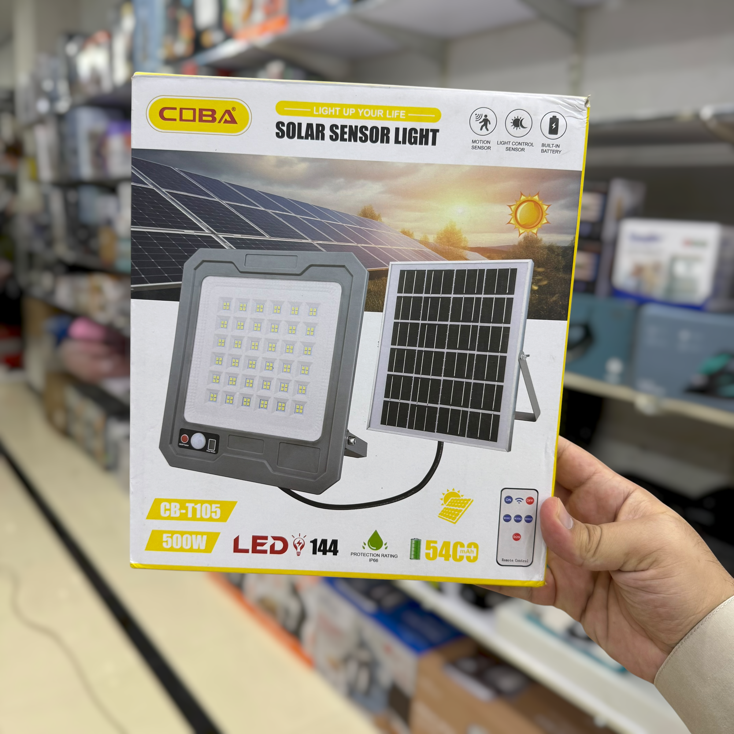 COBA Solar Sensor Light
