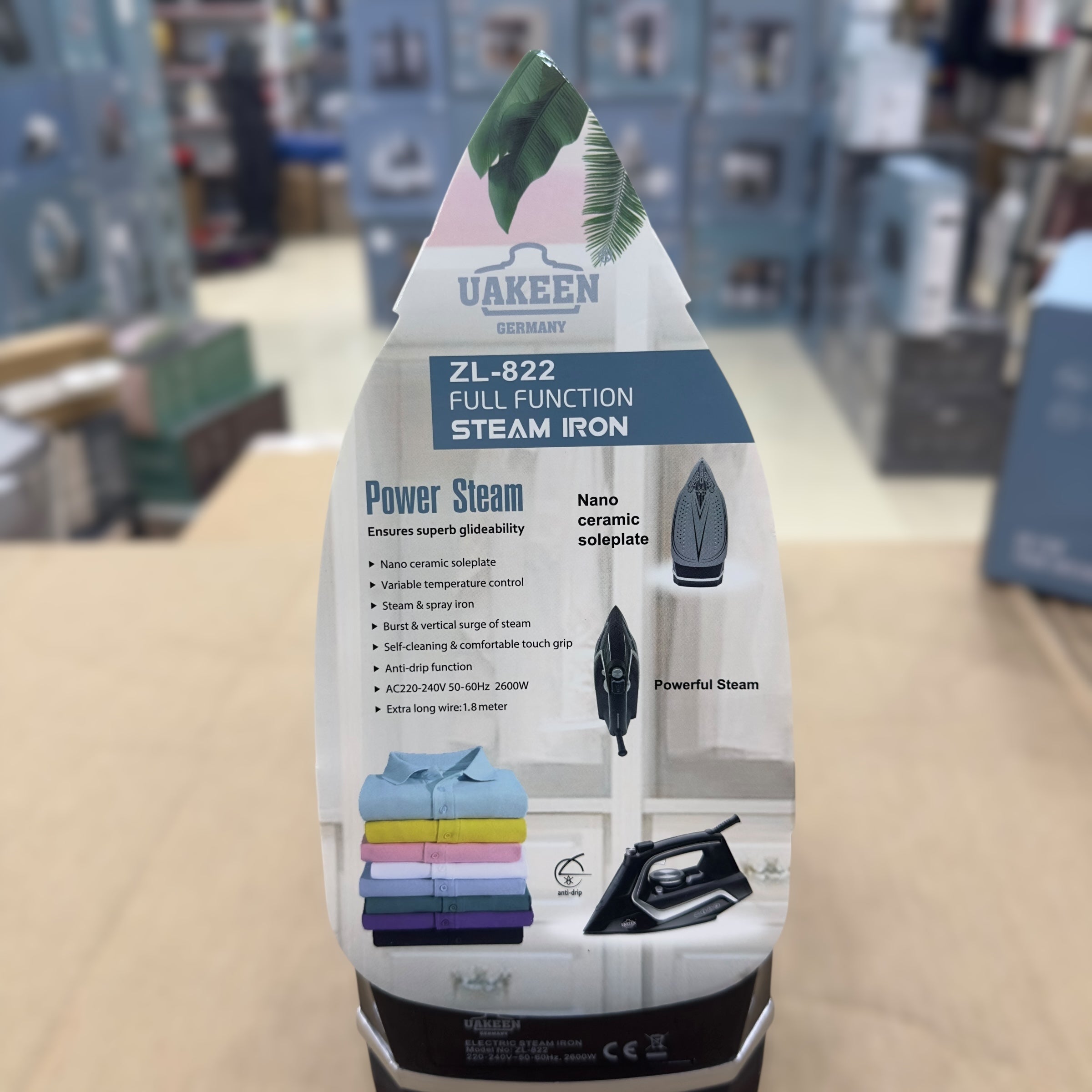 Uakeen Steam Iron ZL-822