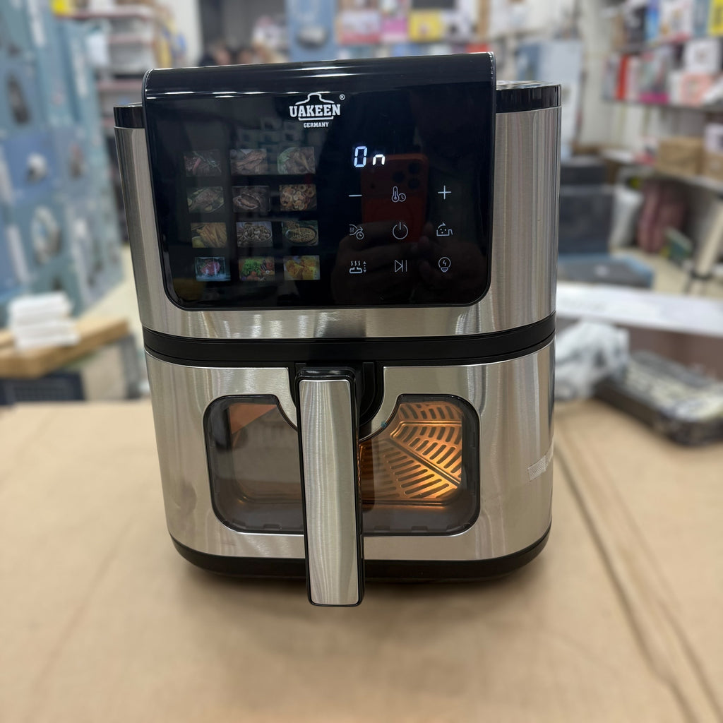 Uakeen Wifi Double Heating Touch Screen Air Fryer 10L ZL-1712