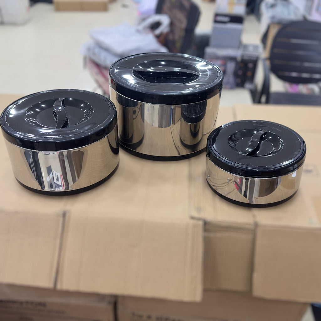 Single Handle 3Pcs Hotpot Lunch Box Set
