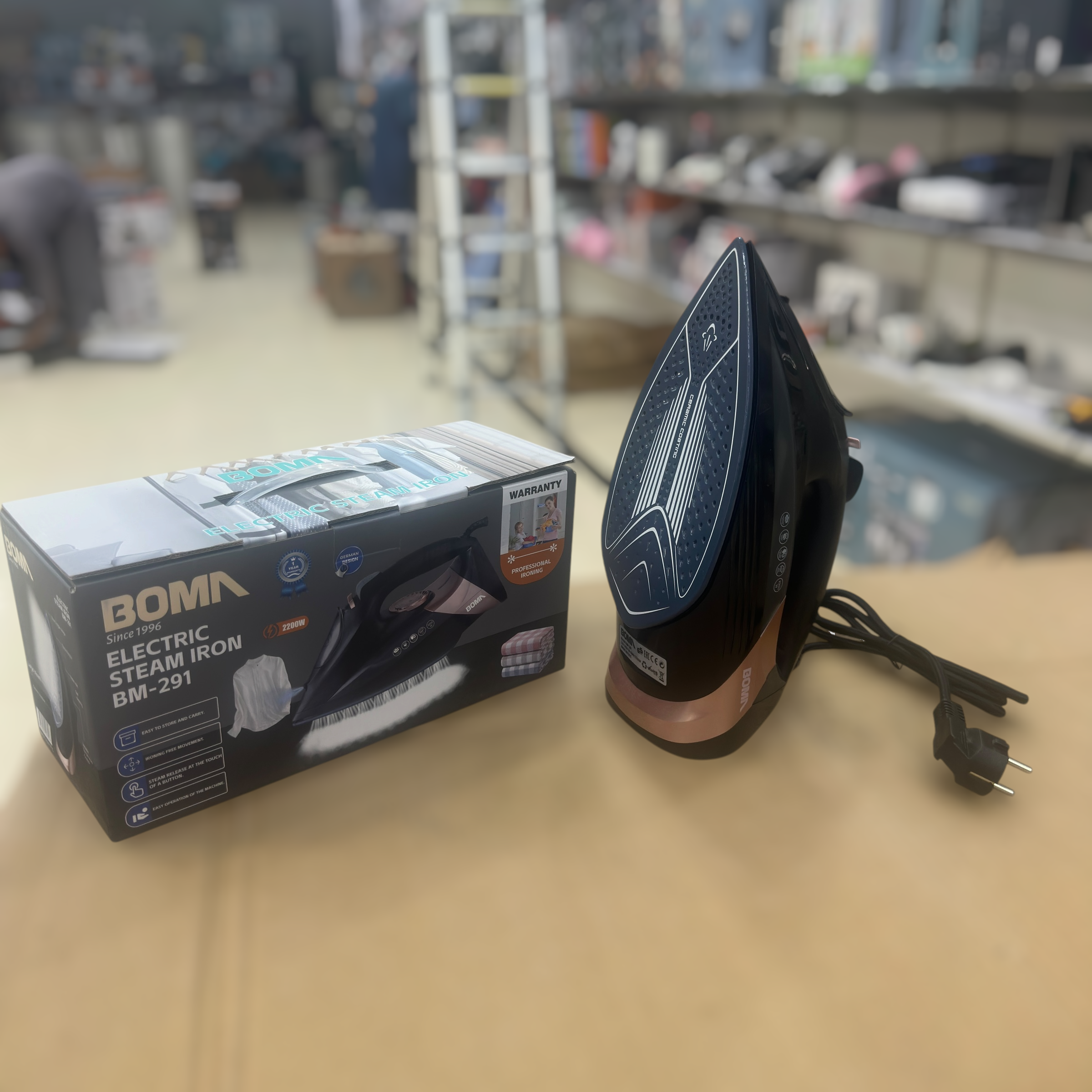 Boma 2200W Electric Steam Iron BM-291
