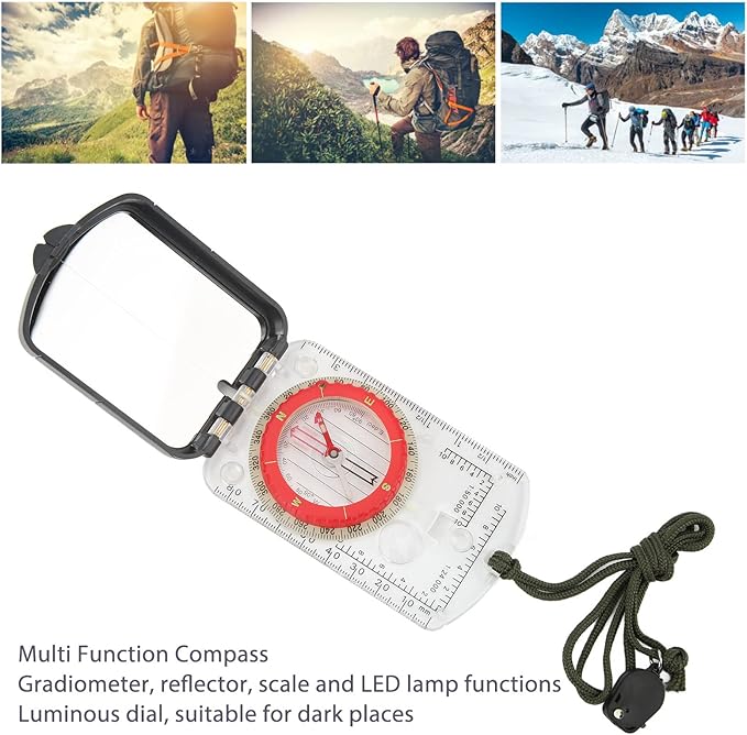 Multifunction Portable Hiking Compas