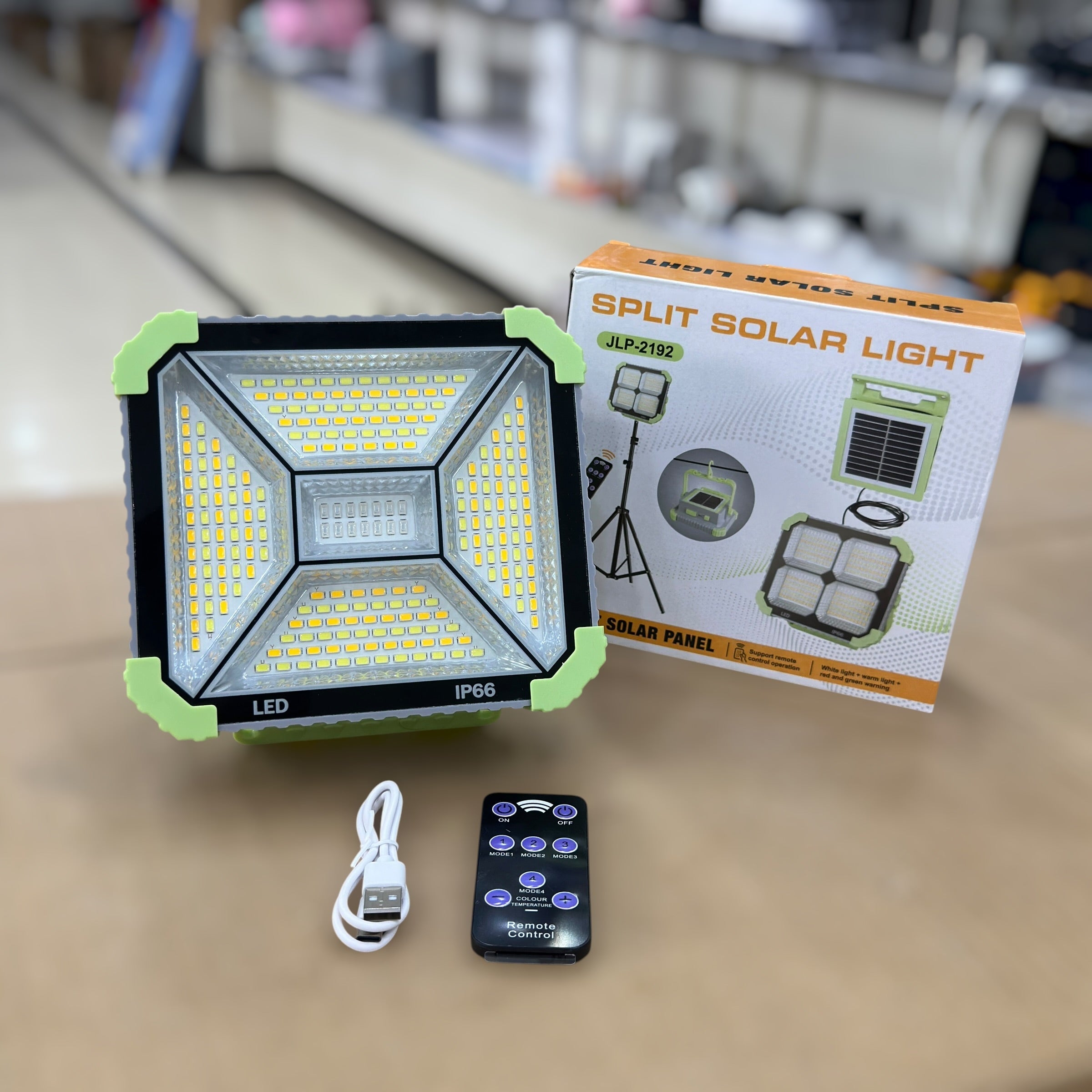 Split Solar Light with Remote Control