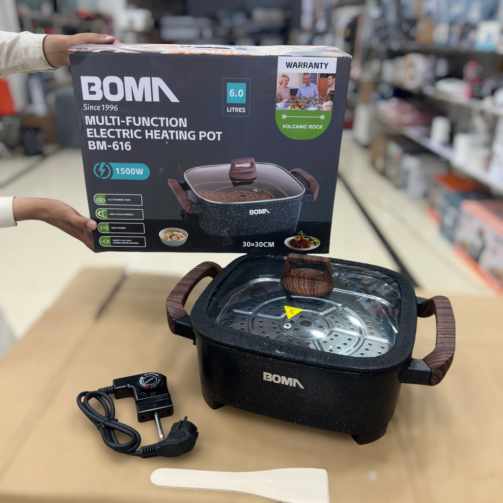 Boma 6L Multi-Function Elecrtic Heating Pot BM-616