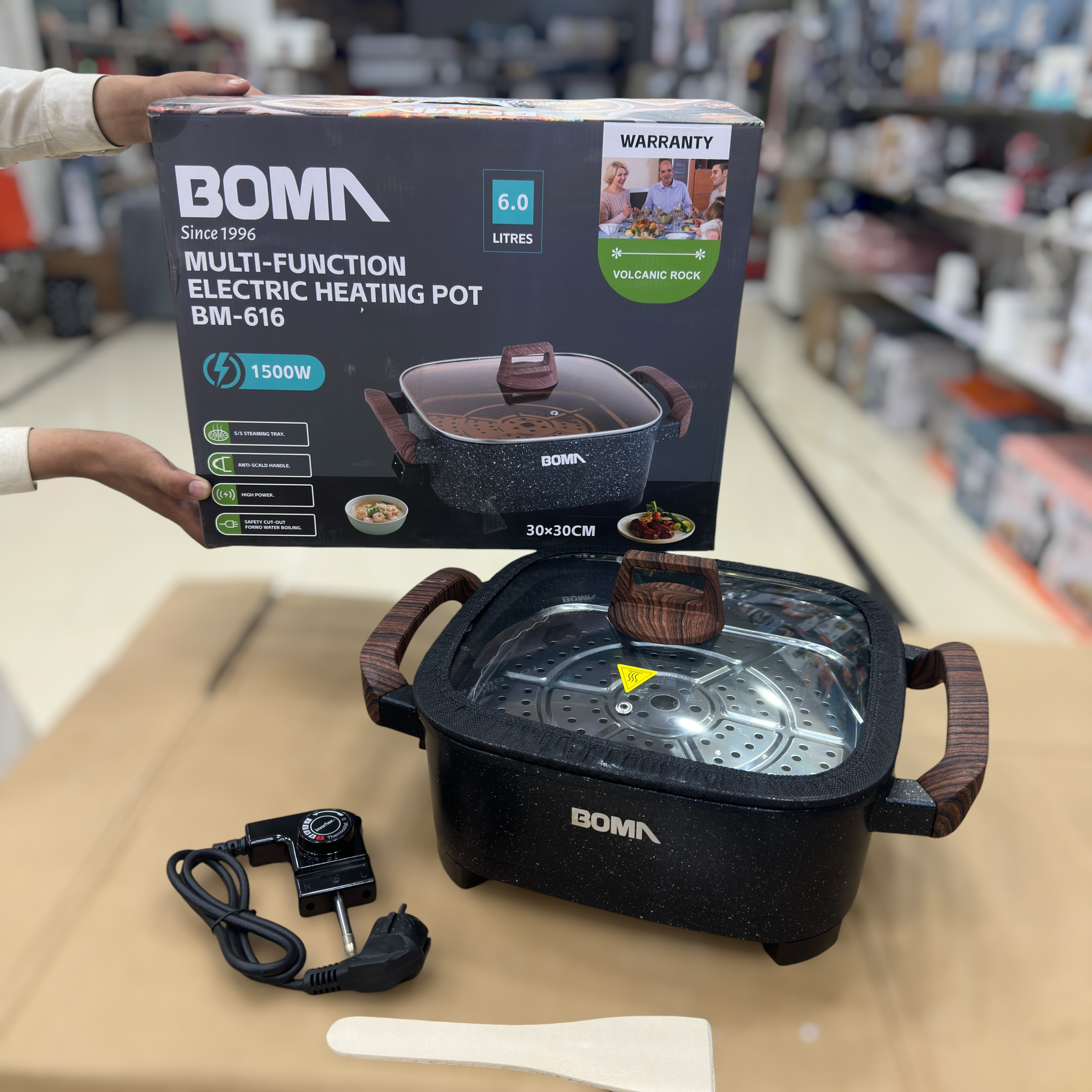 Boma 6L Multi-Function Elecrtic Heating Pot BM-616