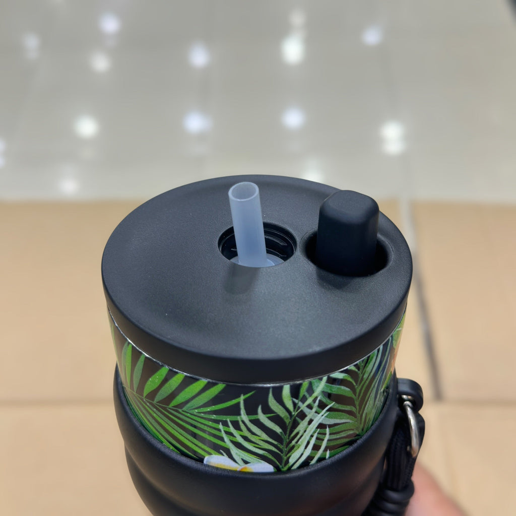 Cute Tumbler with Straw & Handle 710ml