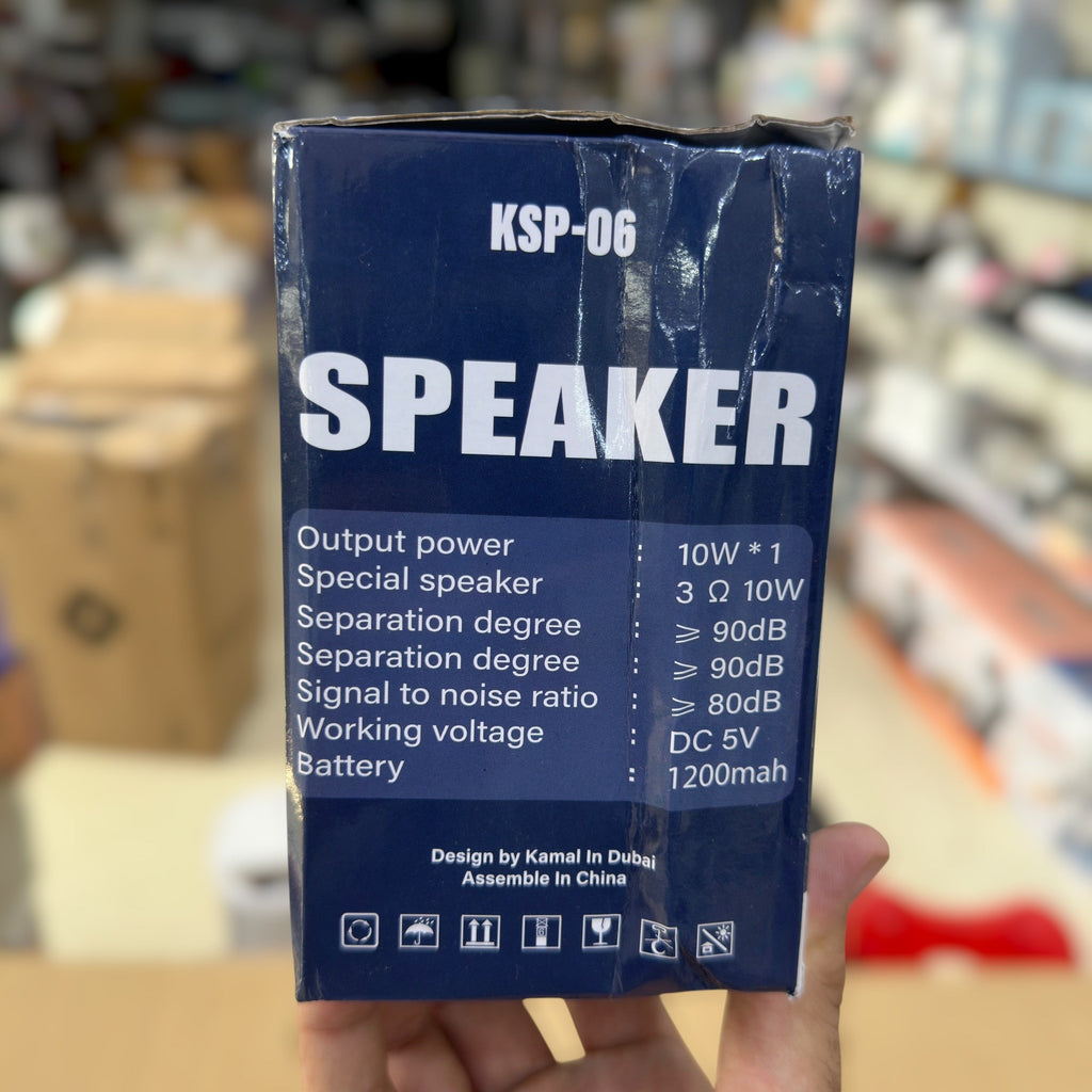 Kamal 10W Portable Speaker KSP-06