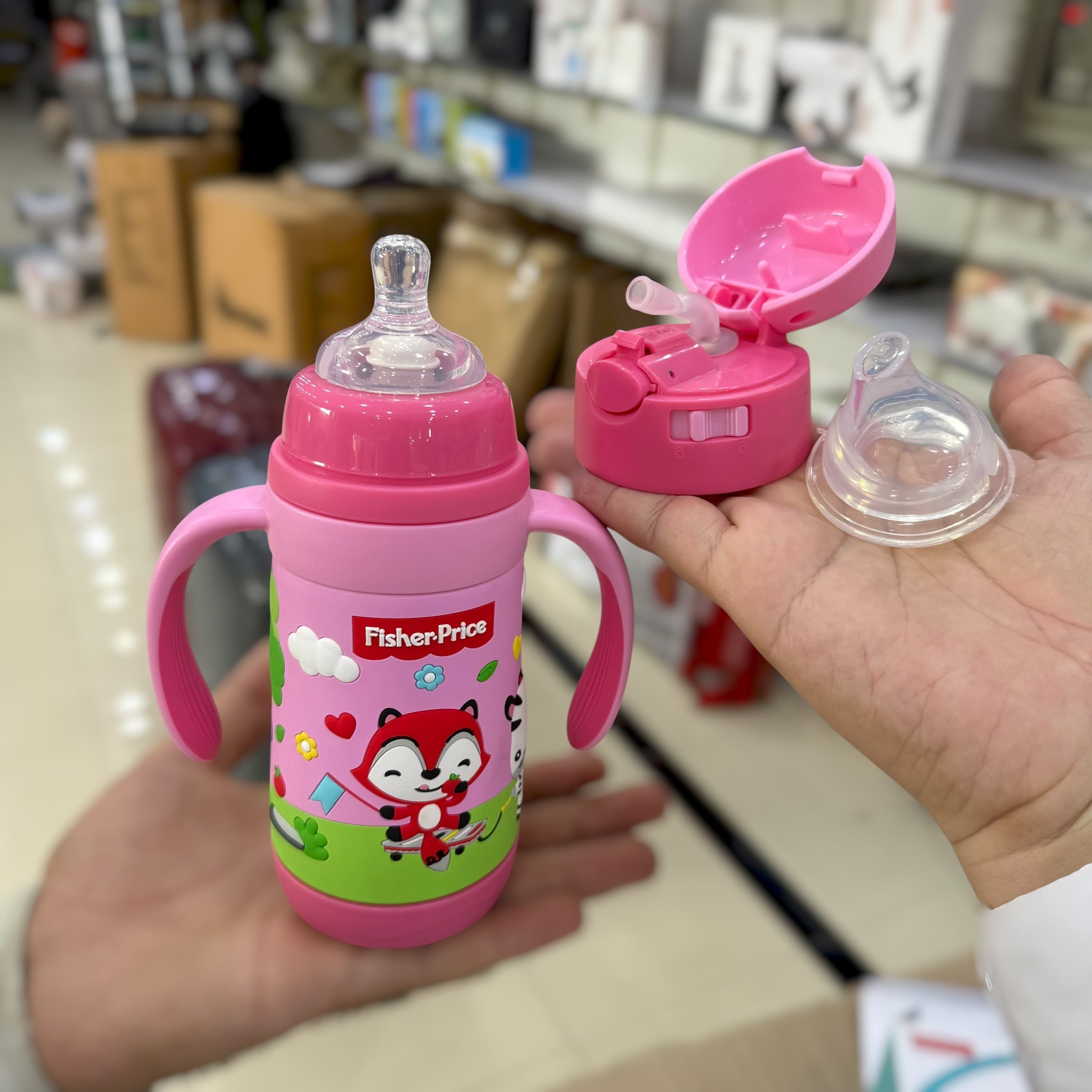 Fisher-Price 3 in 1 Feeder & Training Cup