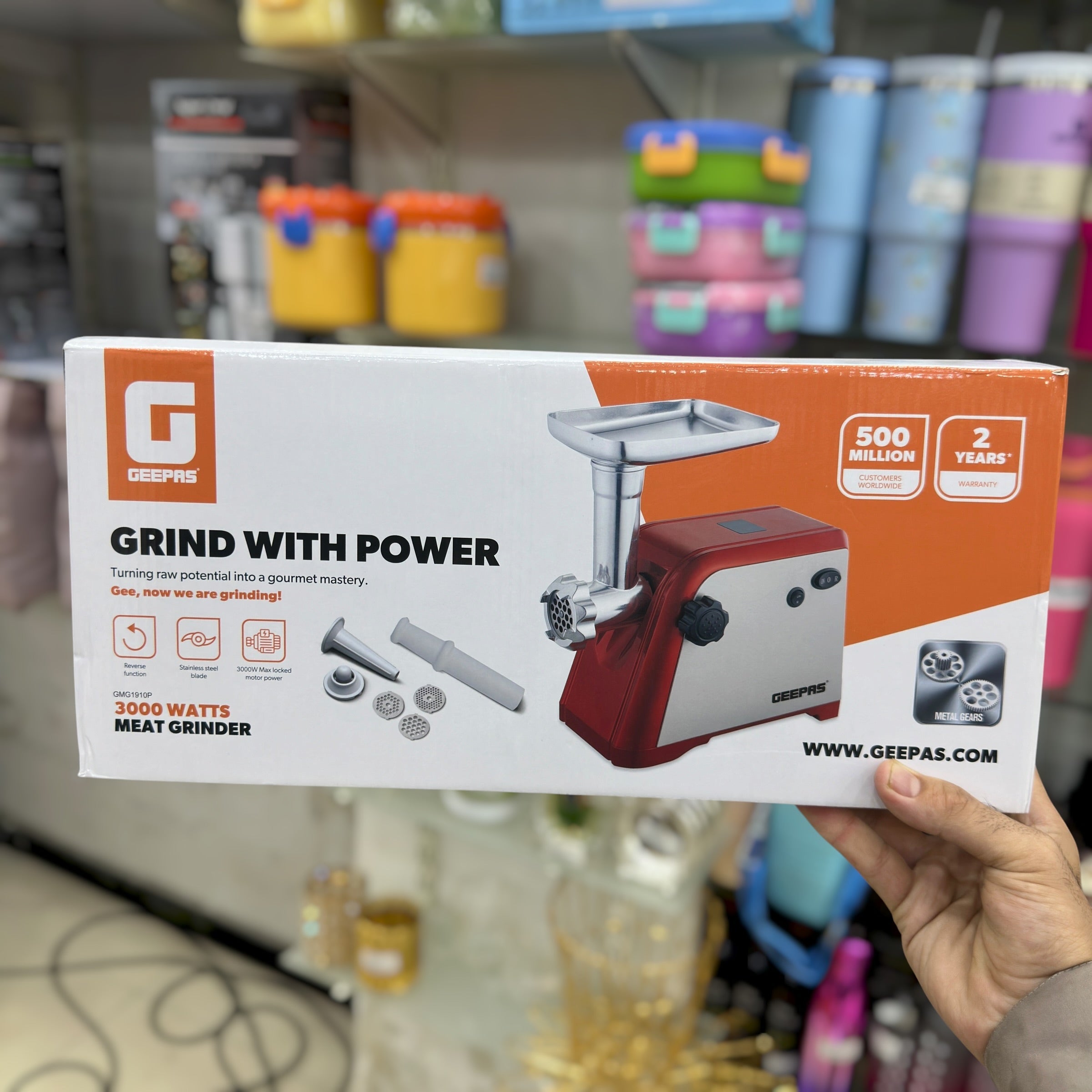 Geepas Meat grinder Gmg-1910