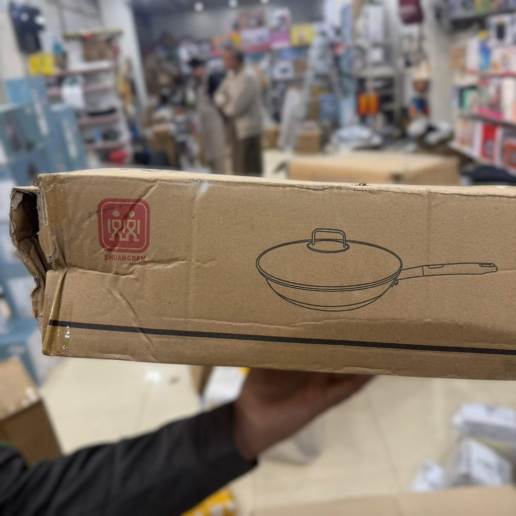 Premium Quality 4 in 1 Laser Coated Deep Pan & Steamer