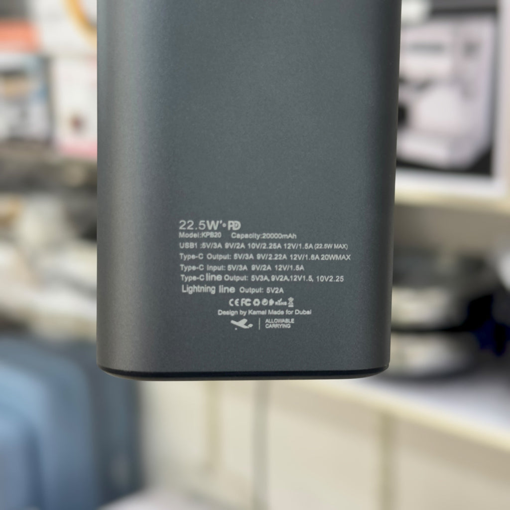 Kamal B52 Power Bank 20000mah KPB20