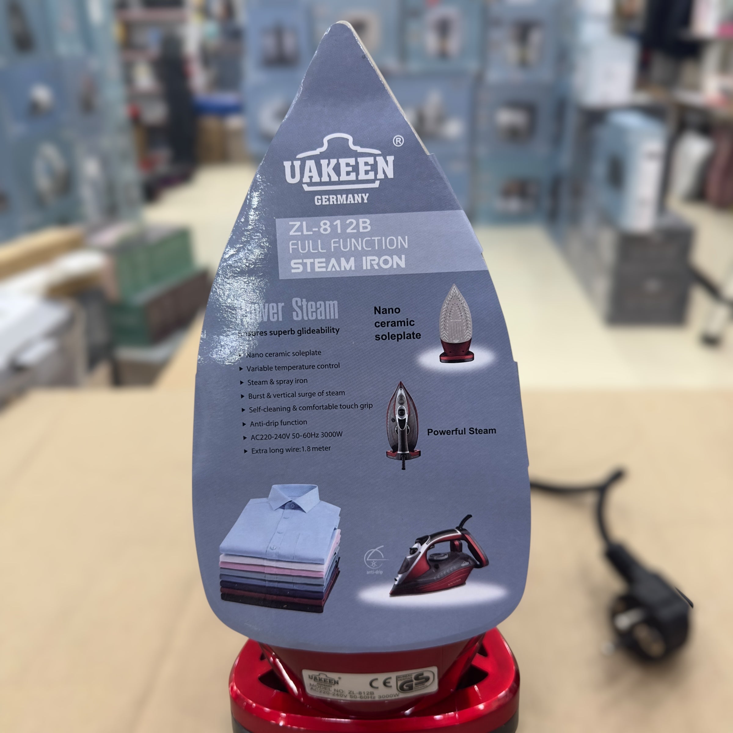 Uakeen Steam Iron ZL-812B