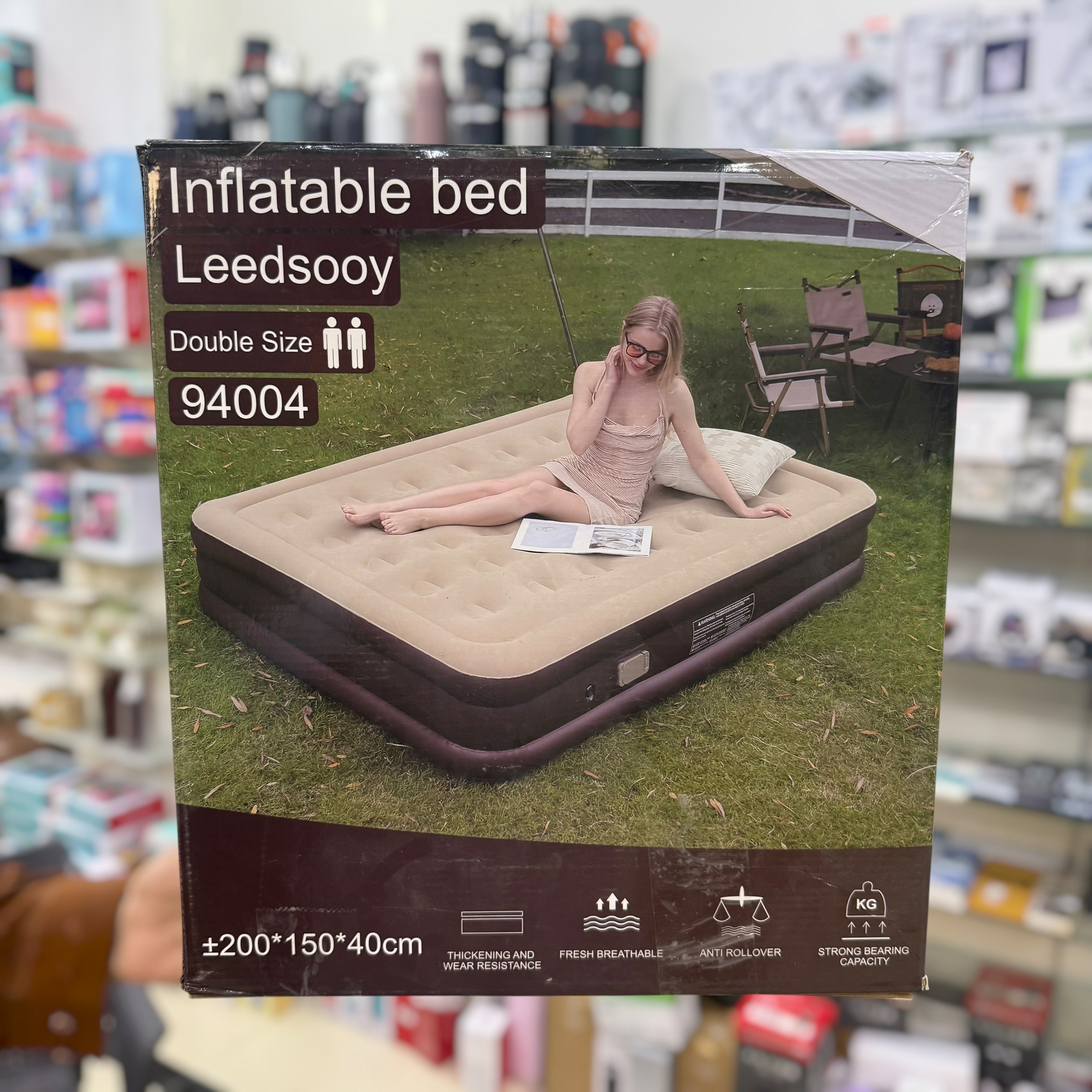 UK Lot Rechargeable Inflatable Air Mattress