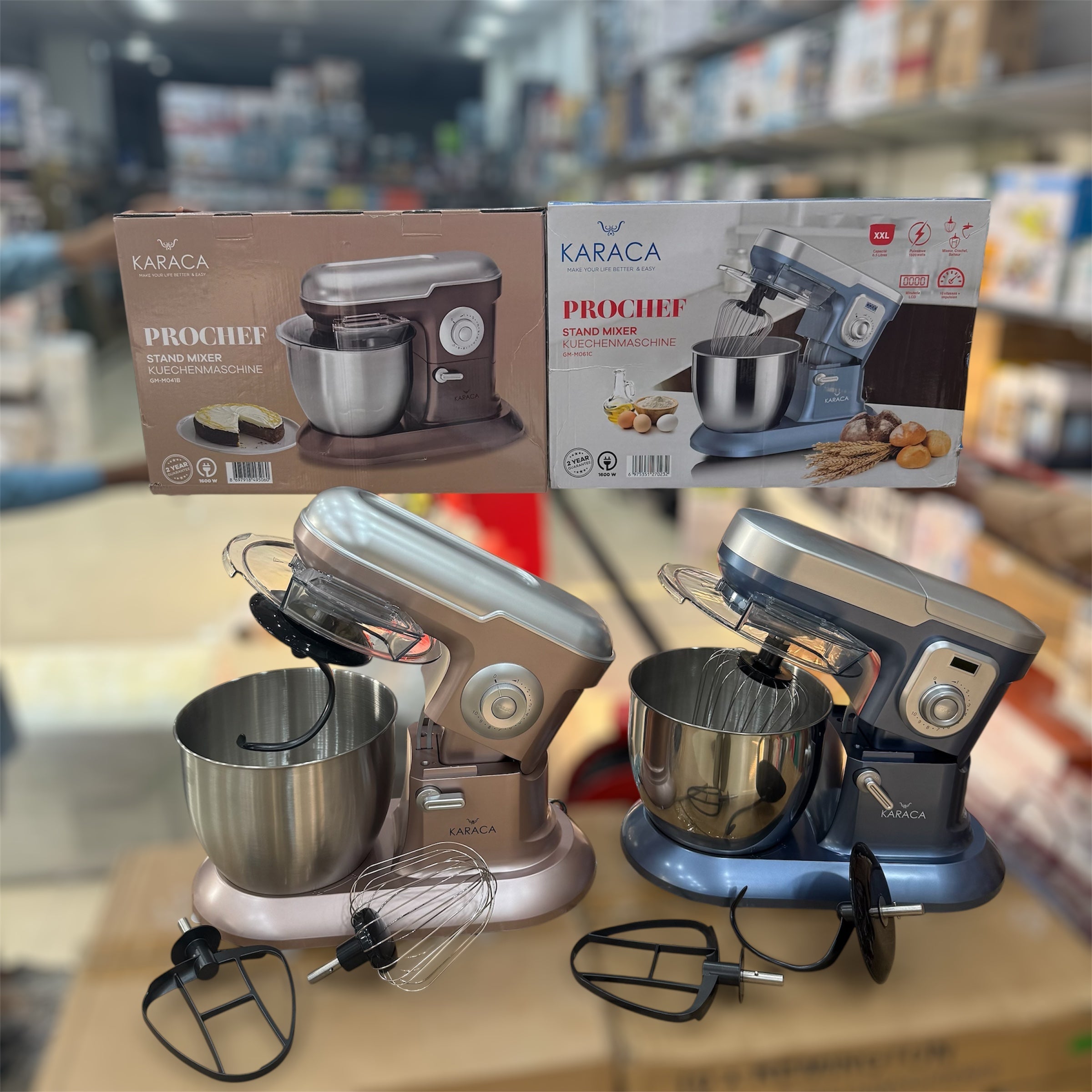 KARACA Pro-Chef Electric Stand Mixer