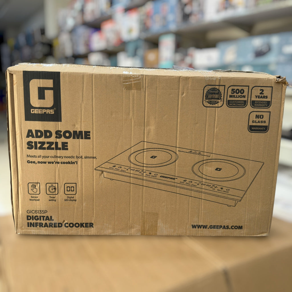 Geepas Double Infrared Hot Plate 6135
