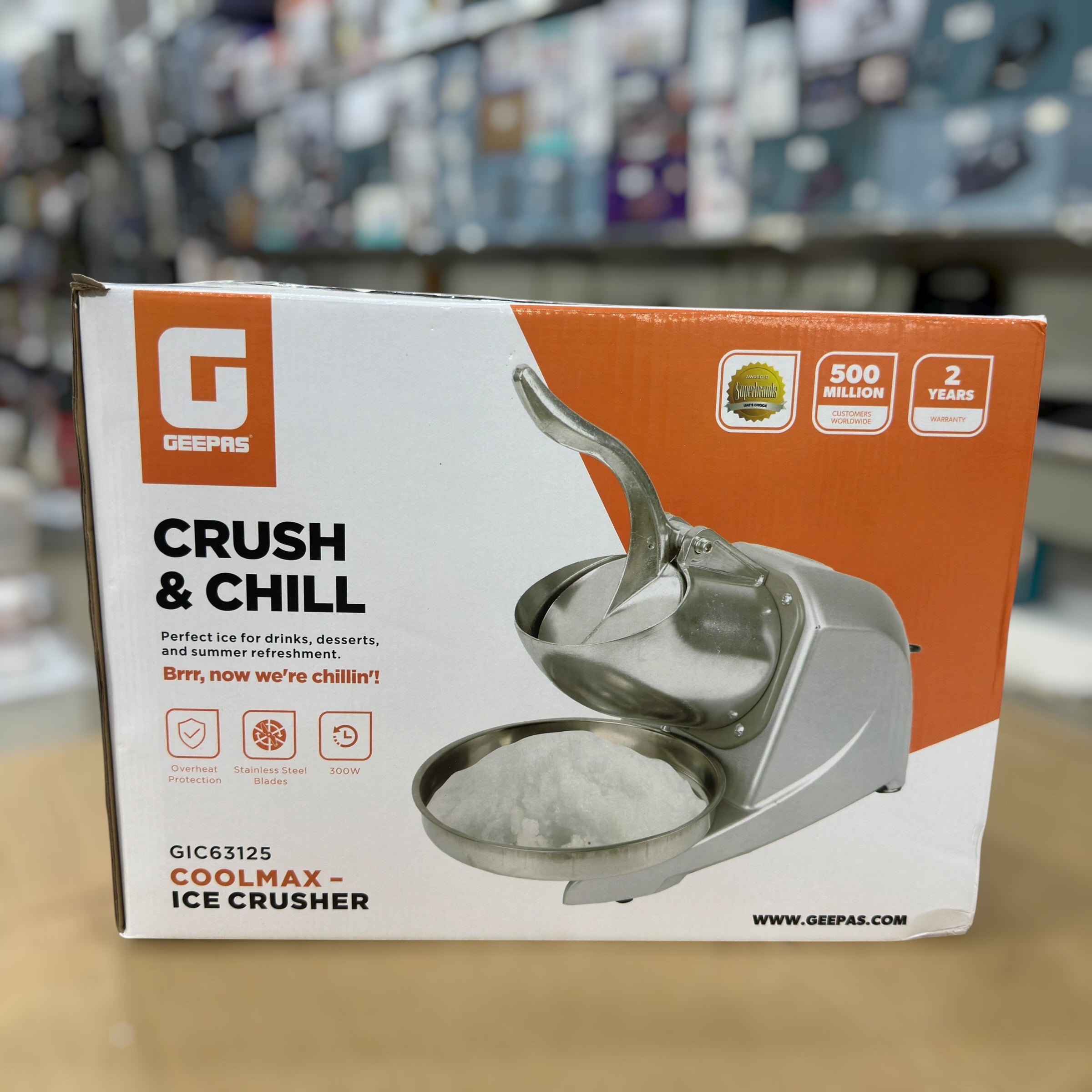 Geepas Electric Ice Crusher 63125