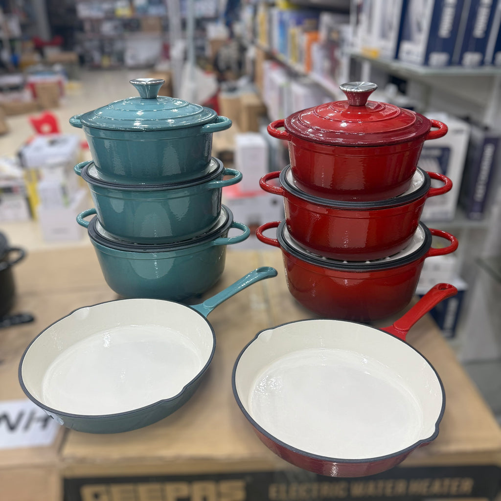 Vmigo 7pcs Cast Iron Cookware Set VM-07