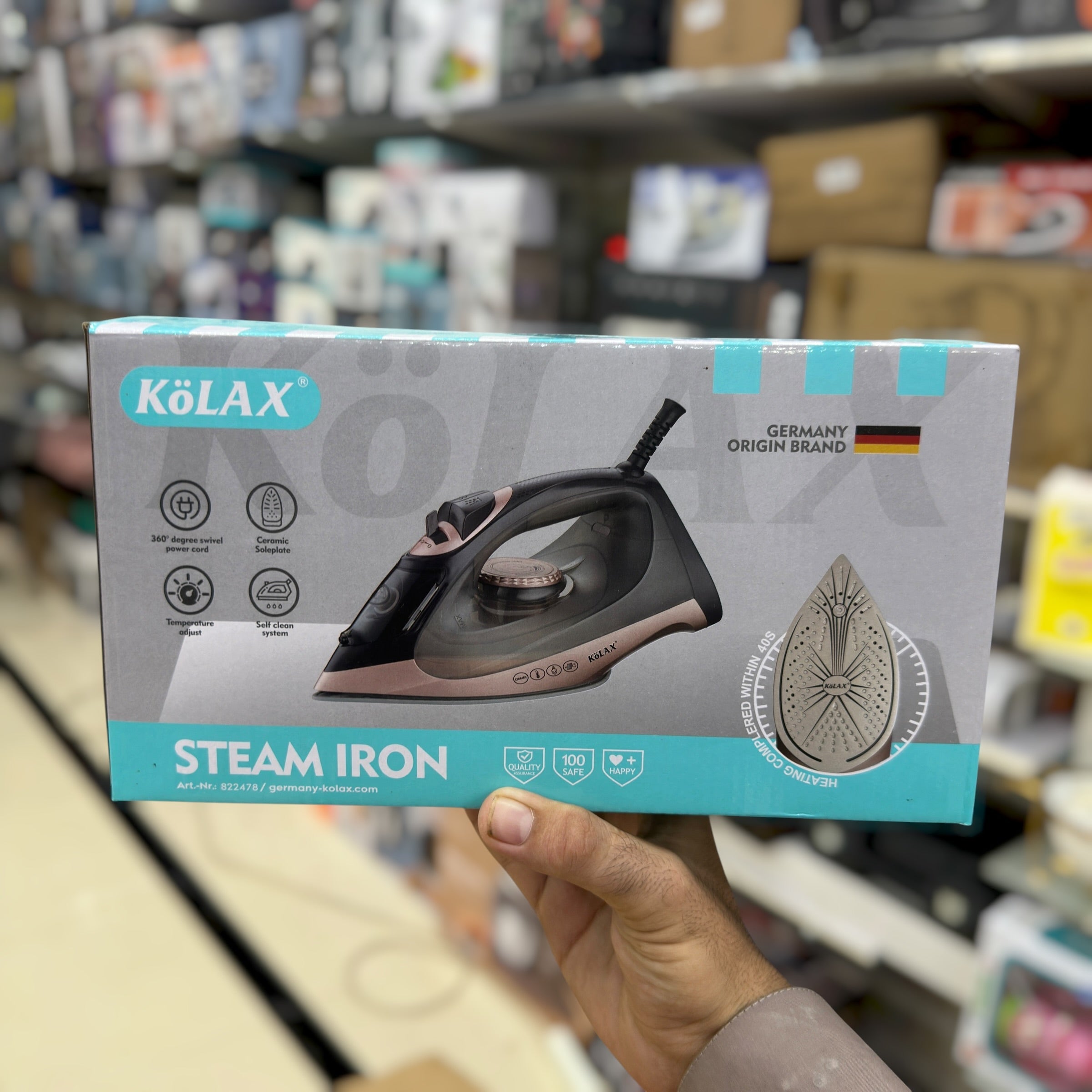 Kolax Steam Iron 822478