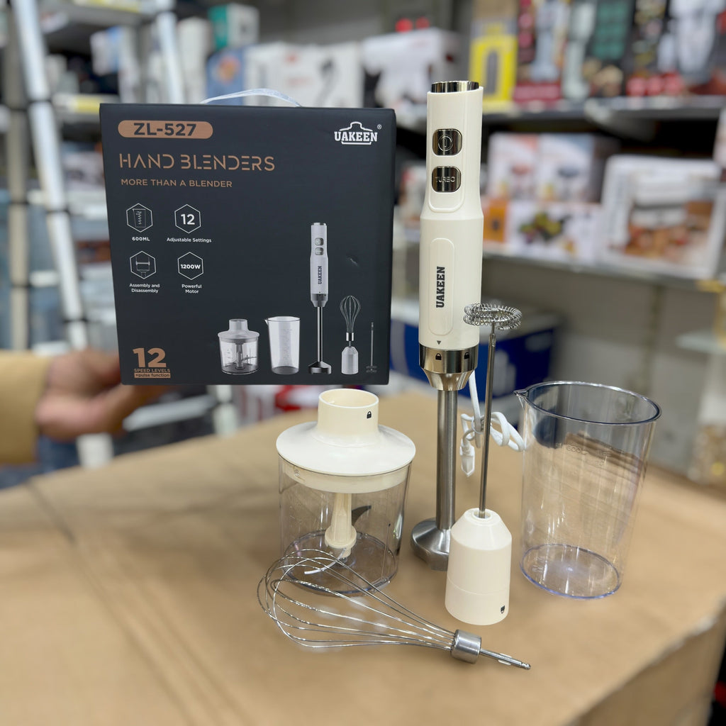 Uakeen 5 in 1 Electric Hand Blender Set  ZL-527