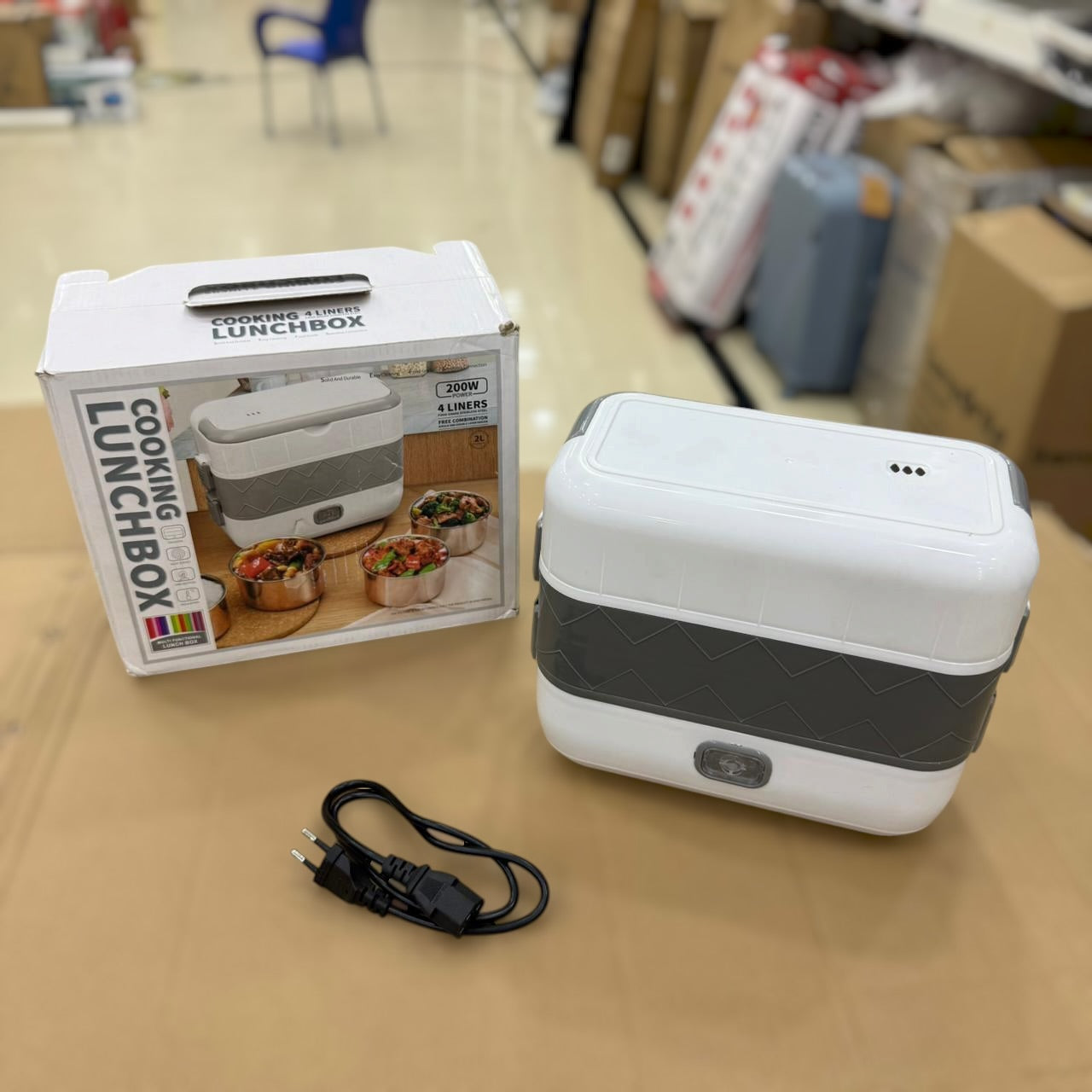 Electric Double Floor Lunchbox 2-L Capacity