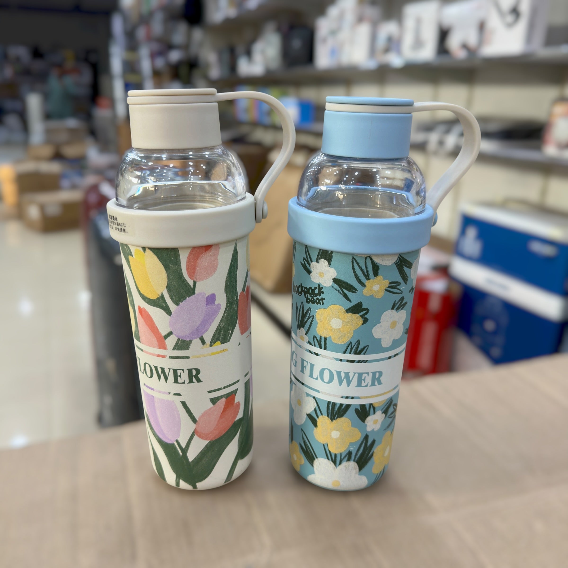 Garden Series Stainless Steel Tea and Water Separation Cup 700ml