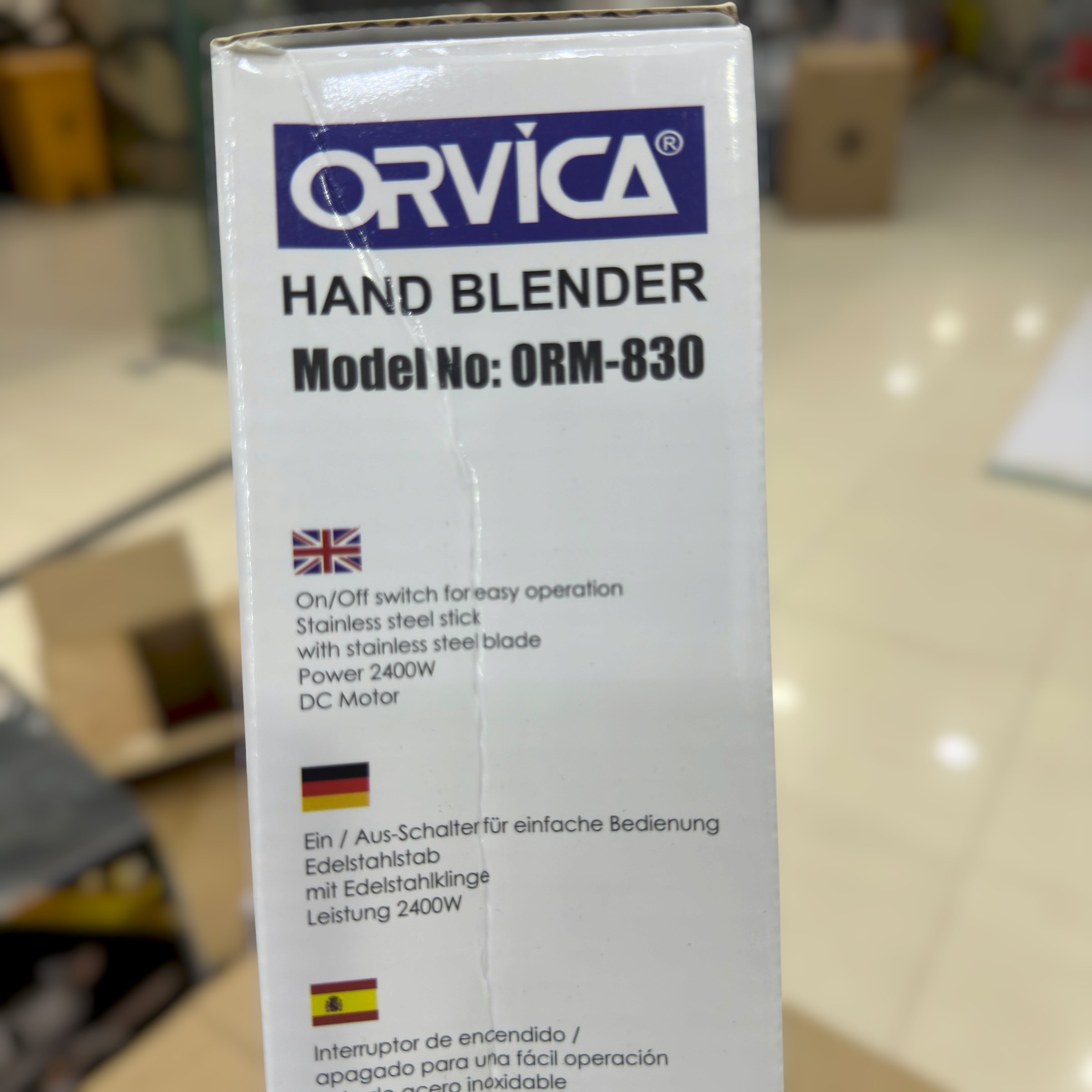 Orvica Hand Blender Stick ORM-830