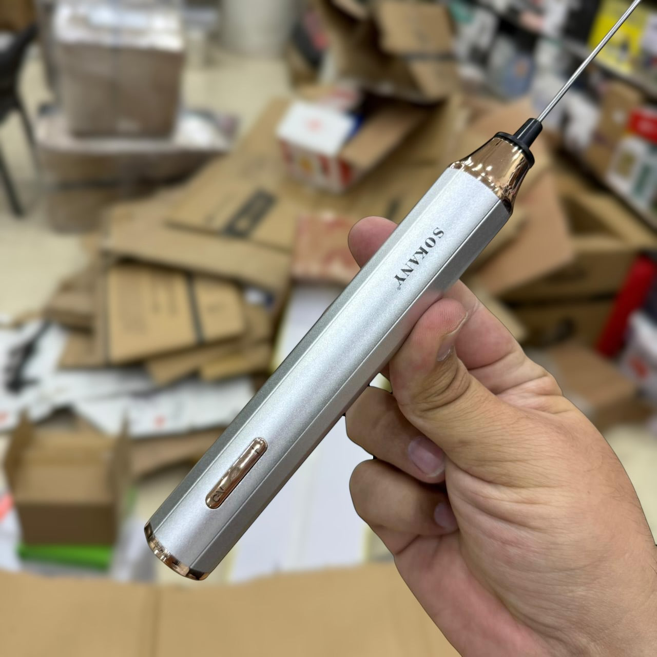 Sokany Metal Body Milk Frother & Whisker SK-02018