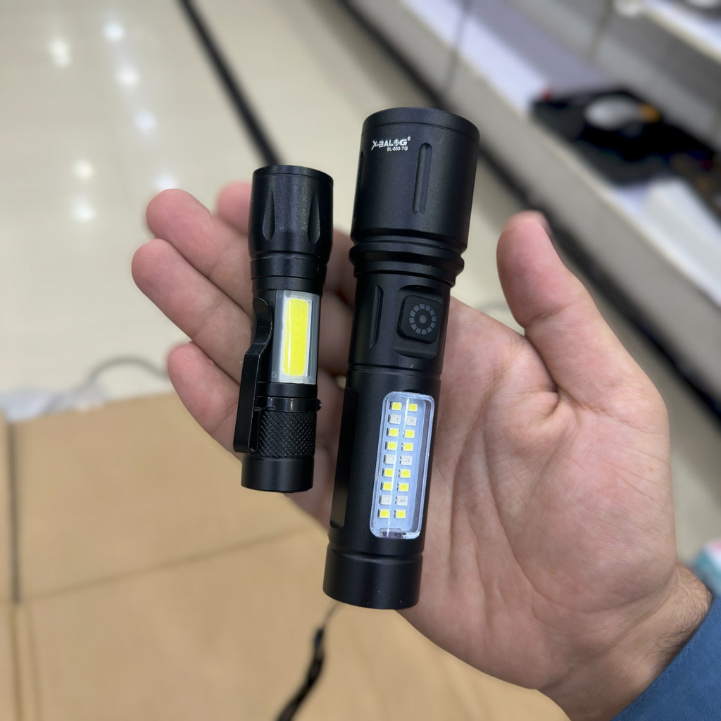 Zoomable Rechargeable LED Torch light