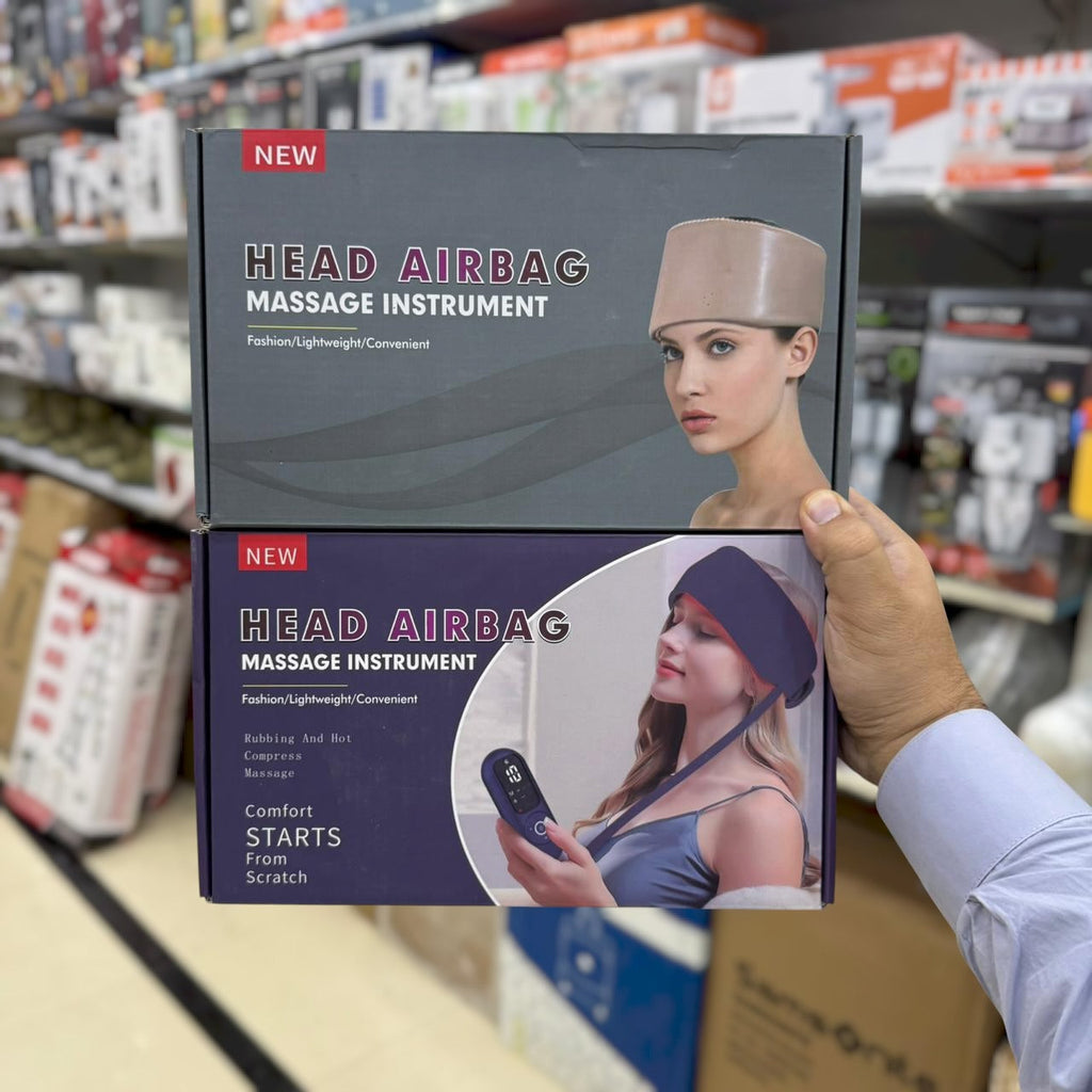 Rechargeable Airbag Head Massager