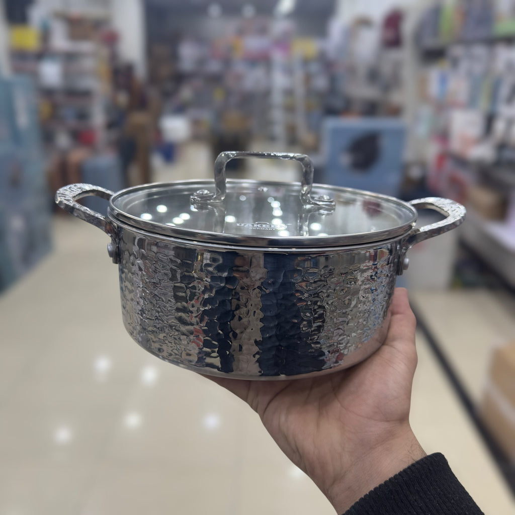 Uakeen 6 PCS Triply S/S Cookware Set Vk-59