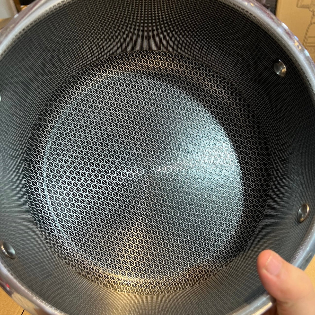 Amazon Flanek Laser HoneyComb Stainless Steel Pot 5L