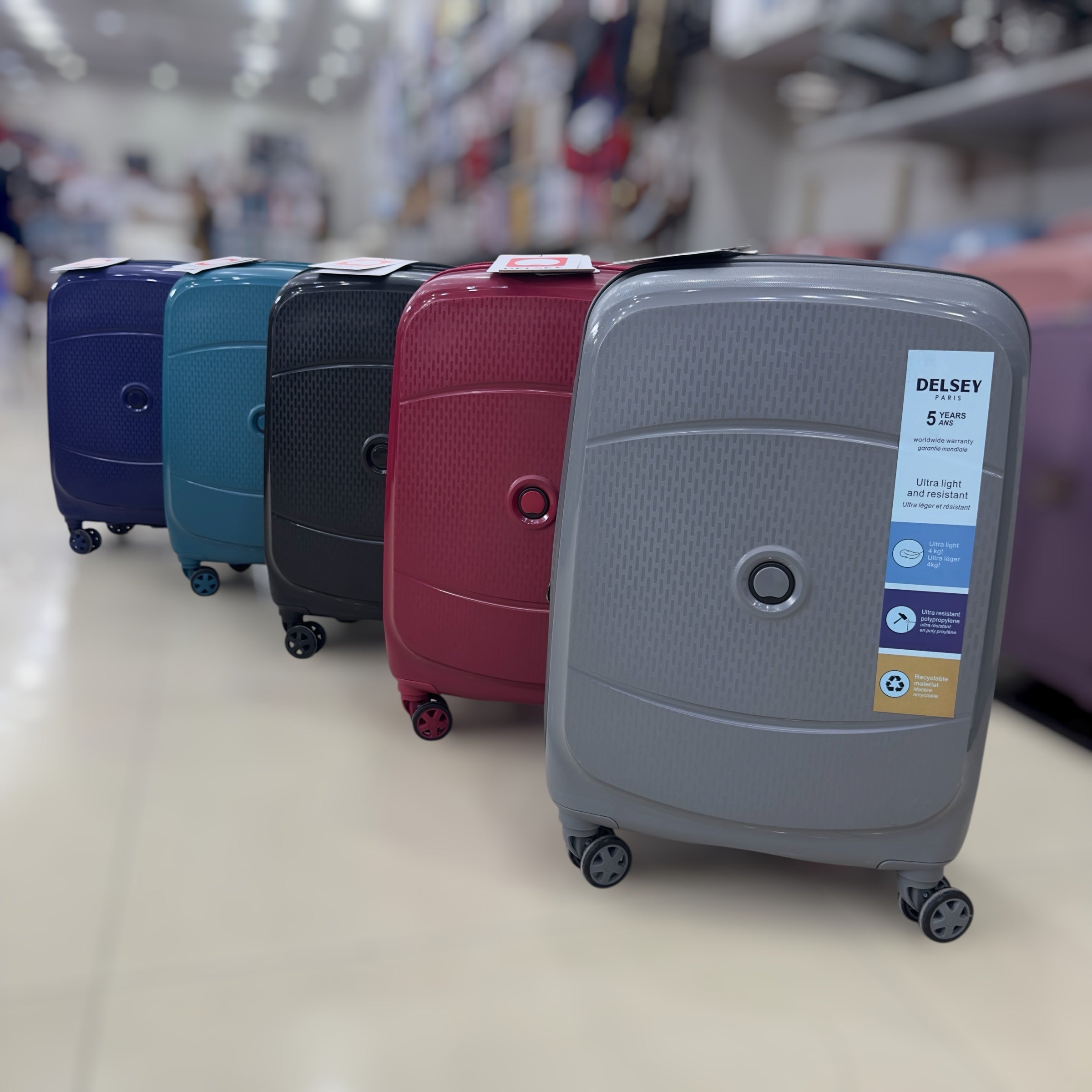 Delsey Paris Initial Luggage Set