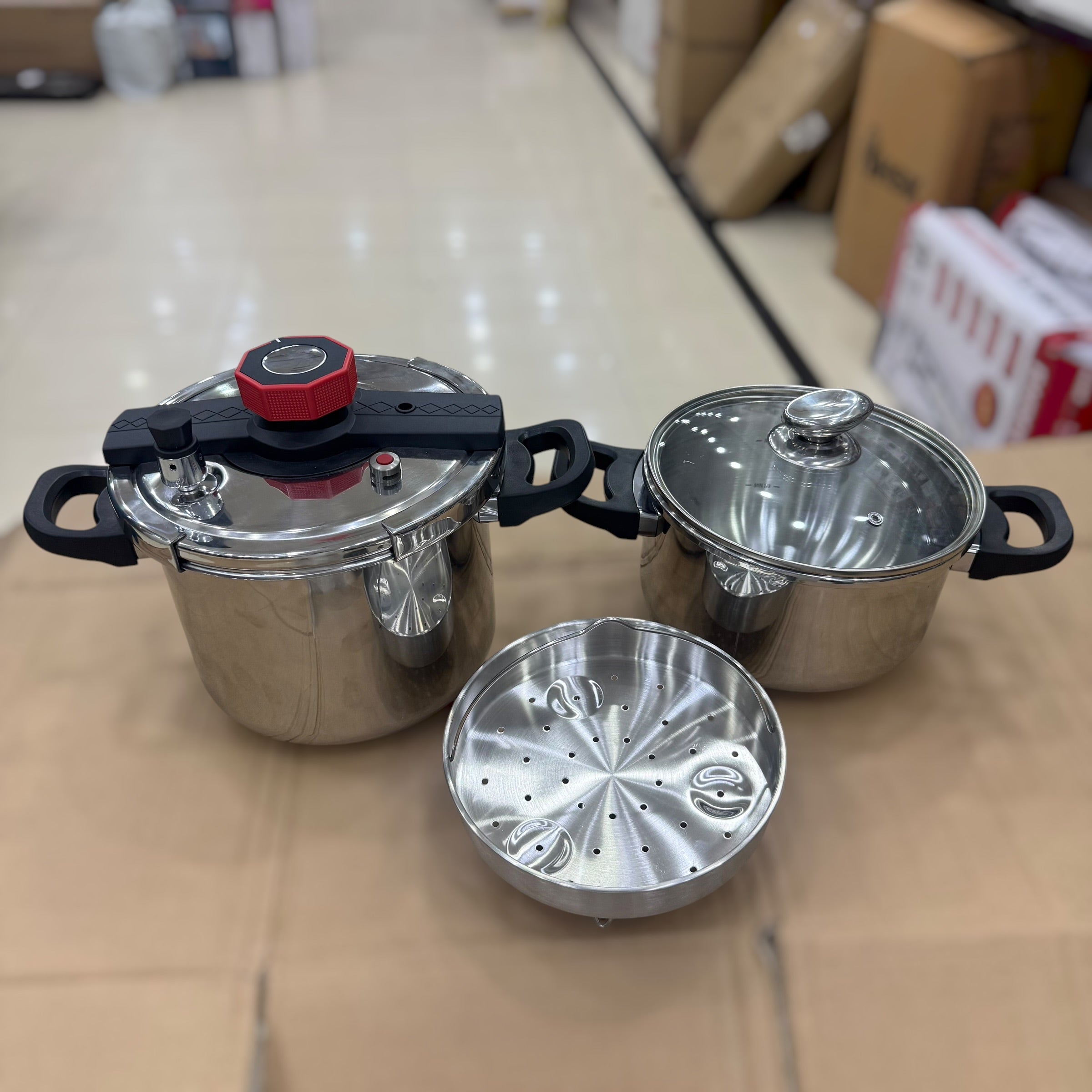 FATA Inox Spain 3 in 1 Automatic Pressure Cooker