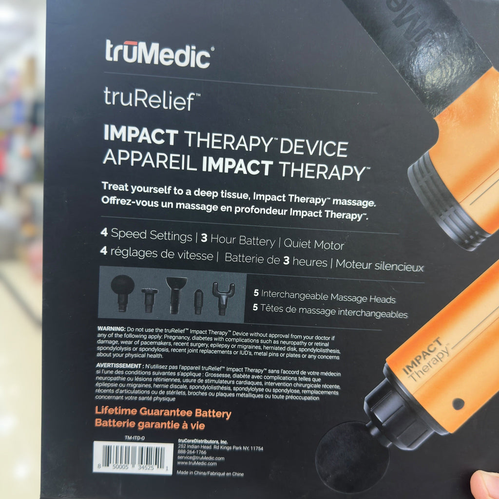 Trumedic Impact Therapy Massager Device