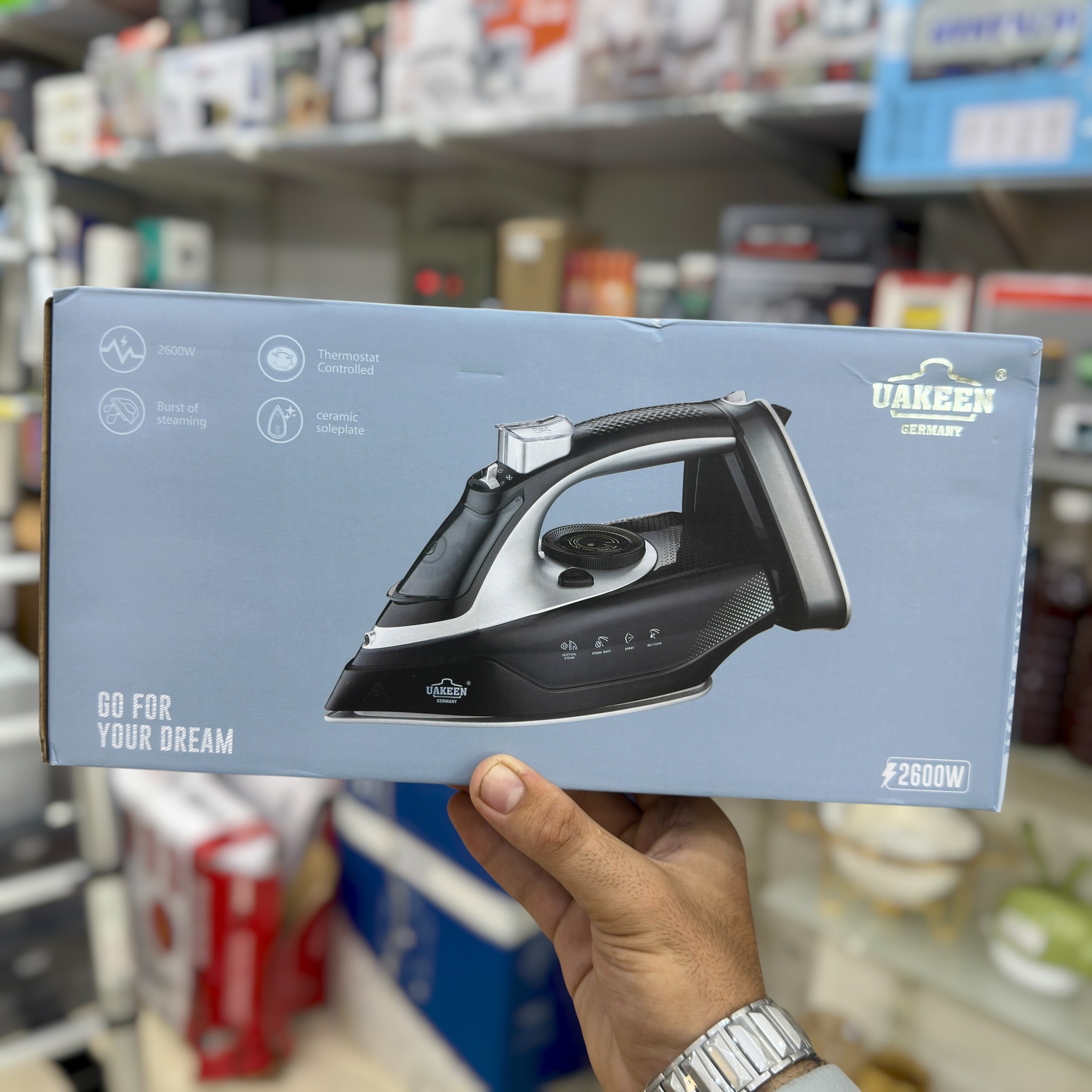 Uakeen Electric Steam Iron ZL-830A