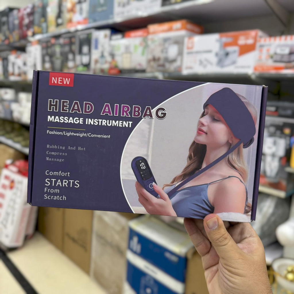 Rechargeable Airbag Head Massager