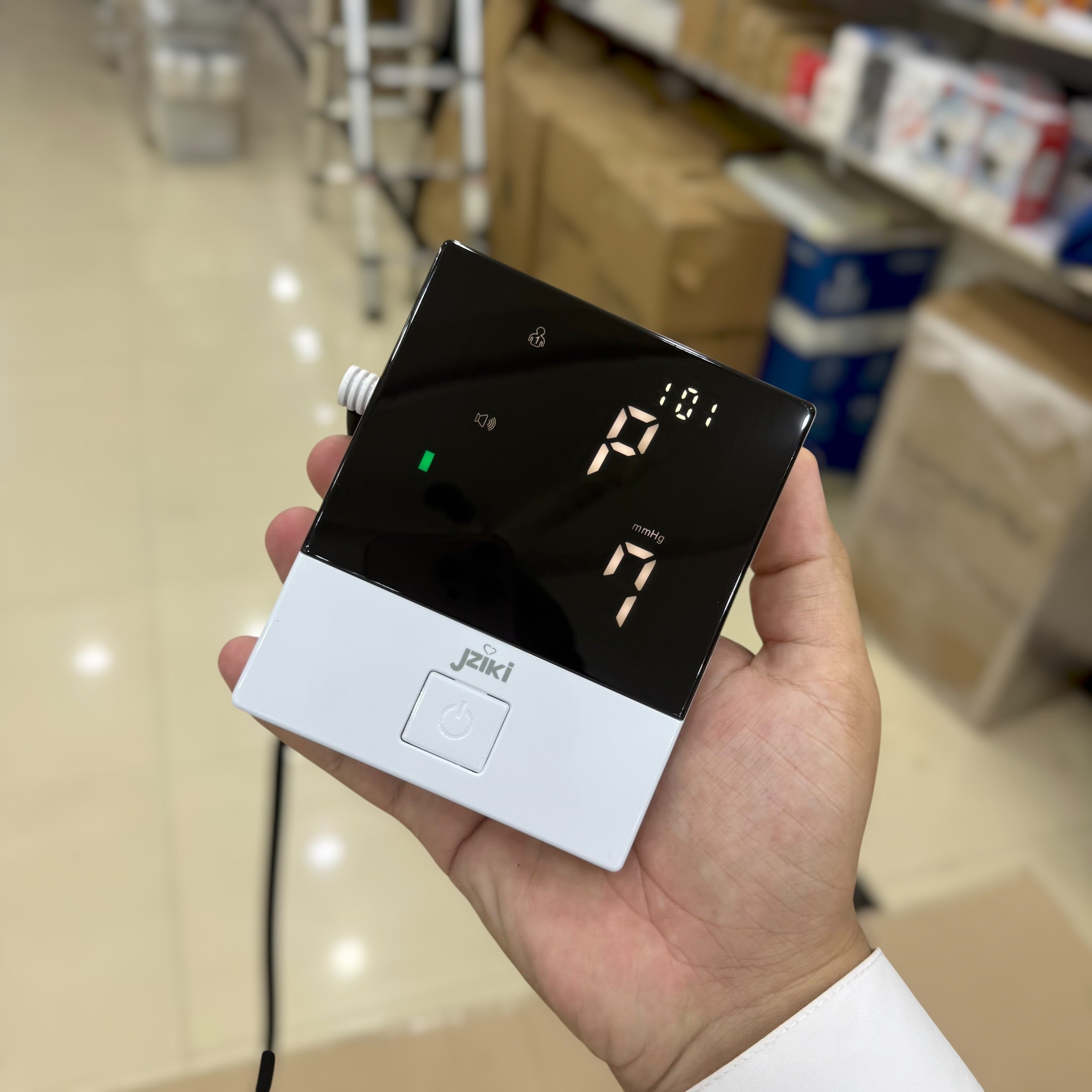 Upper Arm Blood Pressure Monitor with Voice Control