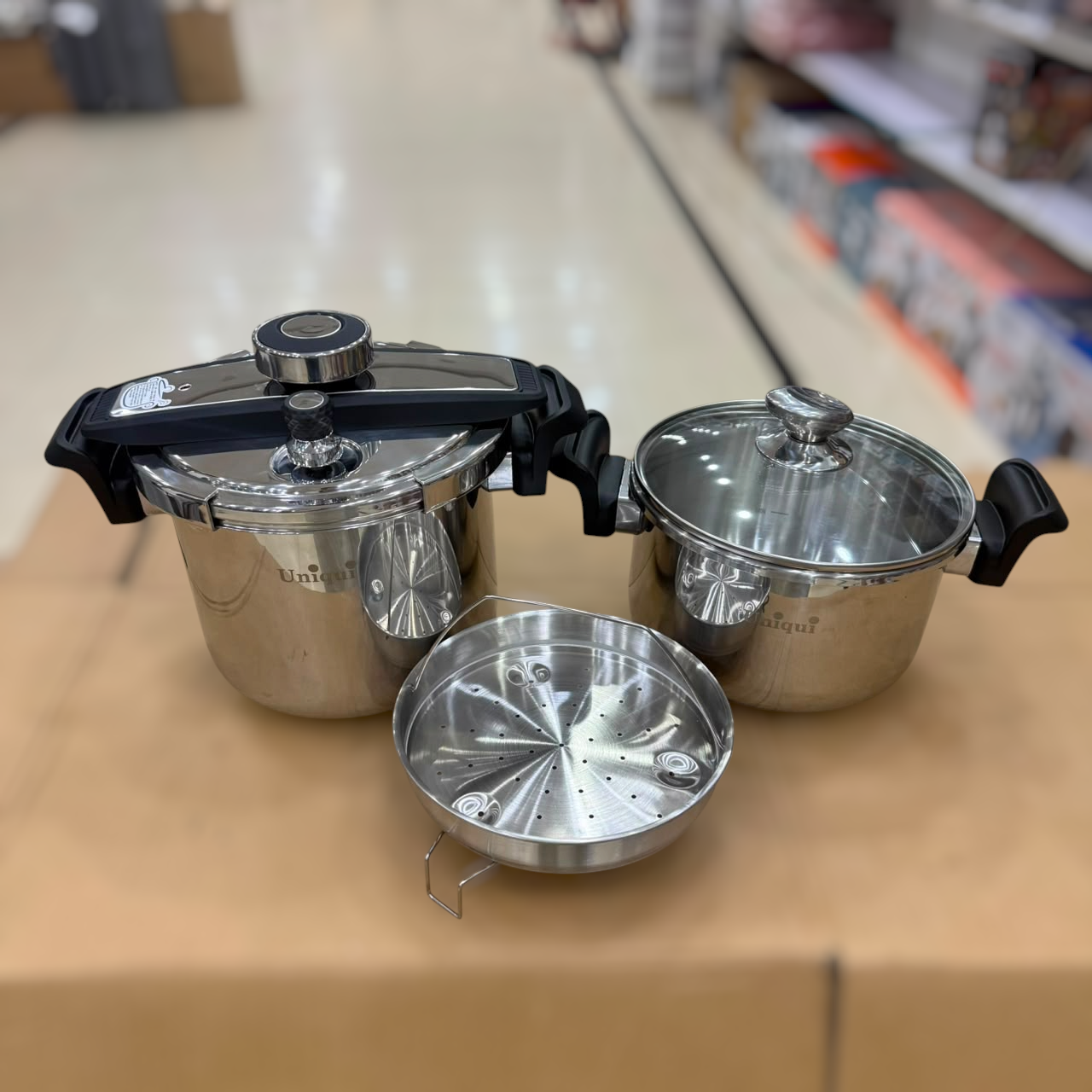 Uniqui 6+8L Automatic Pressure Cooker