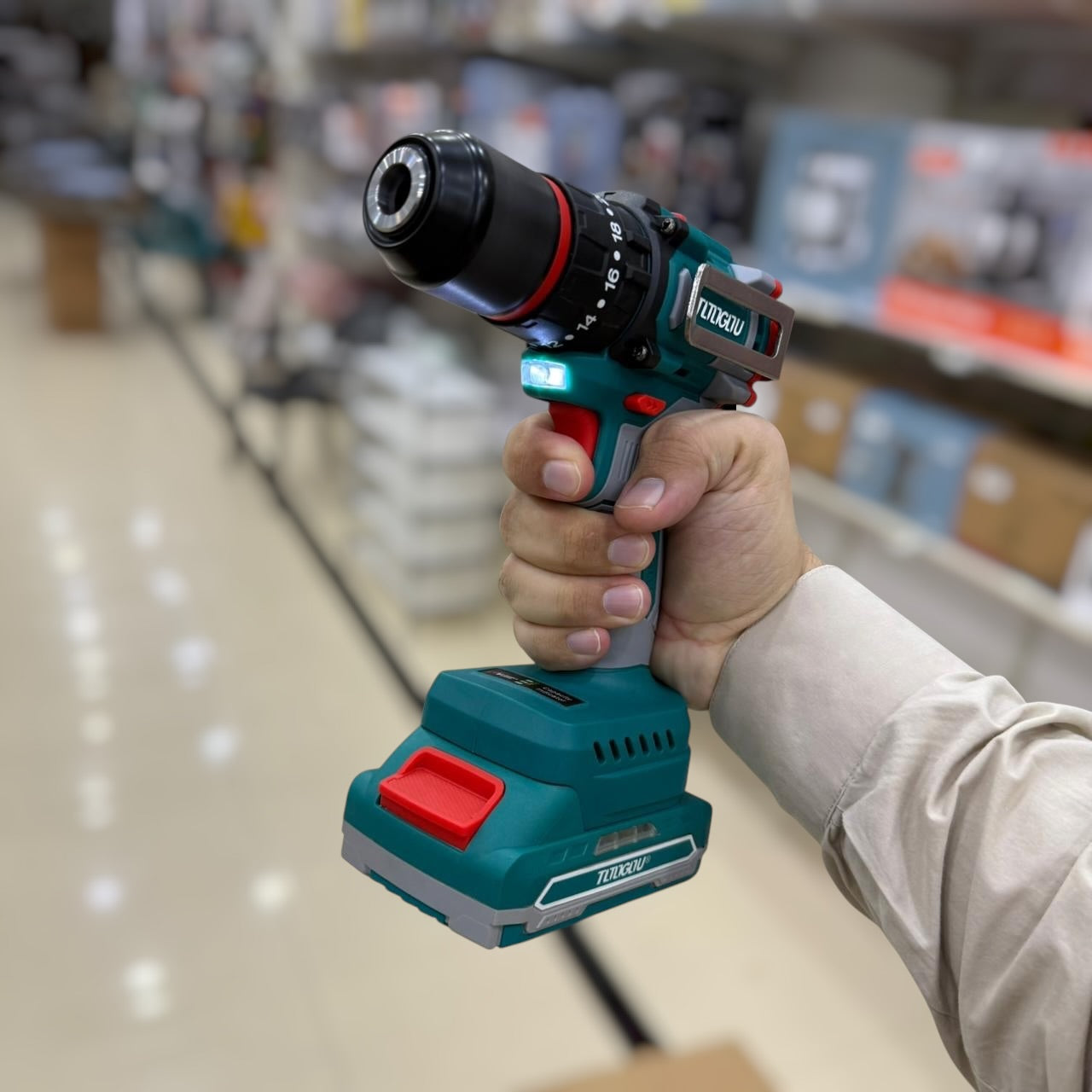 TITIGTU Heavy Duty Brushless Drill Machine