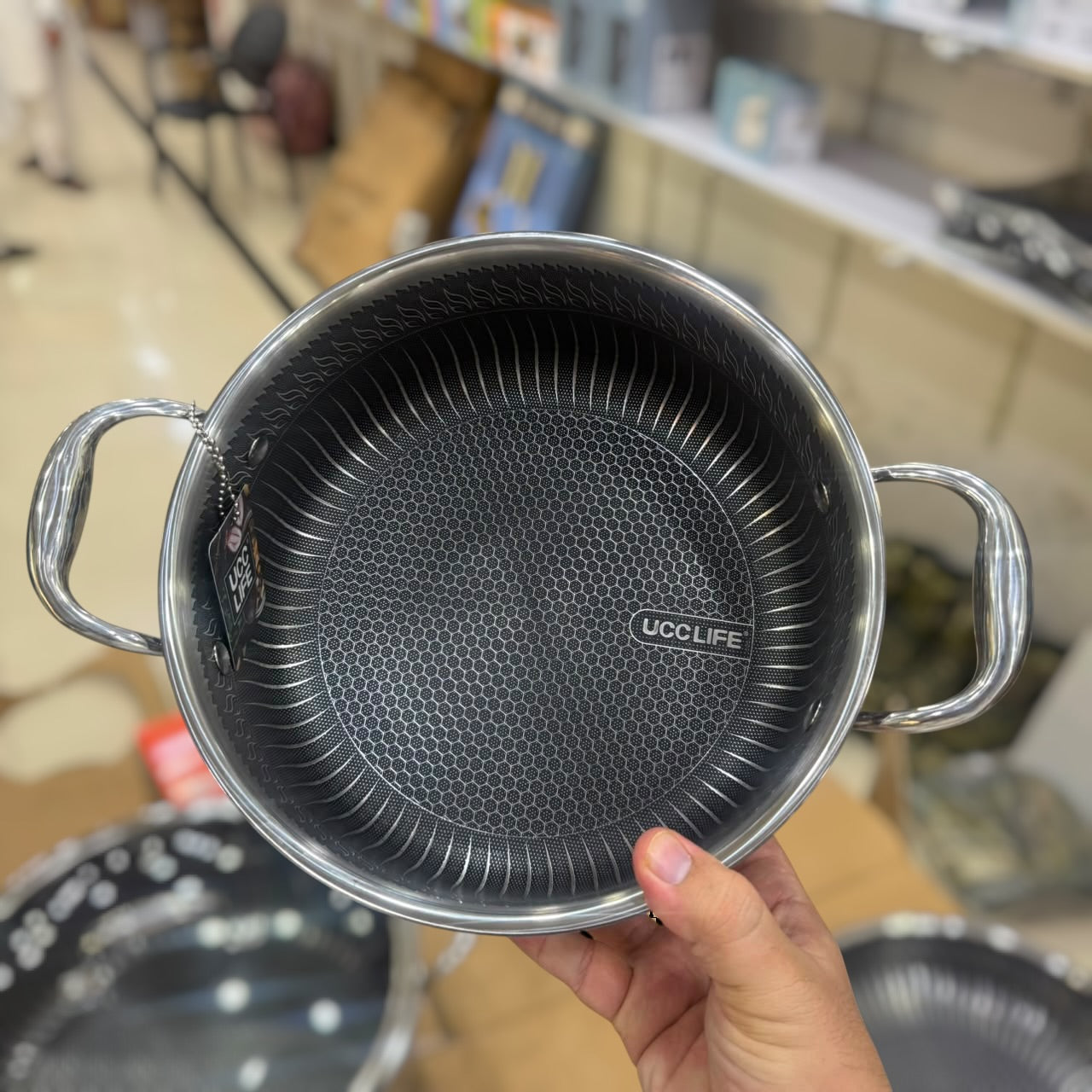 UCC LIFE Triply 11pc Laser Coated Cookware