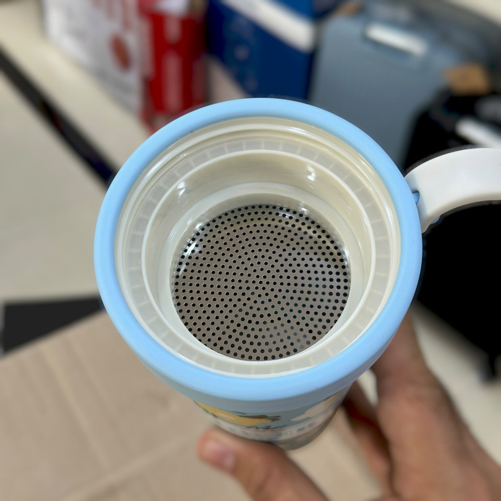 Garden Series Stainless Steel Tea and Water Separation Cup 700ml