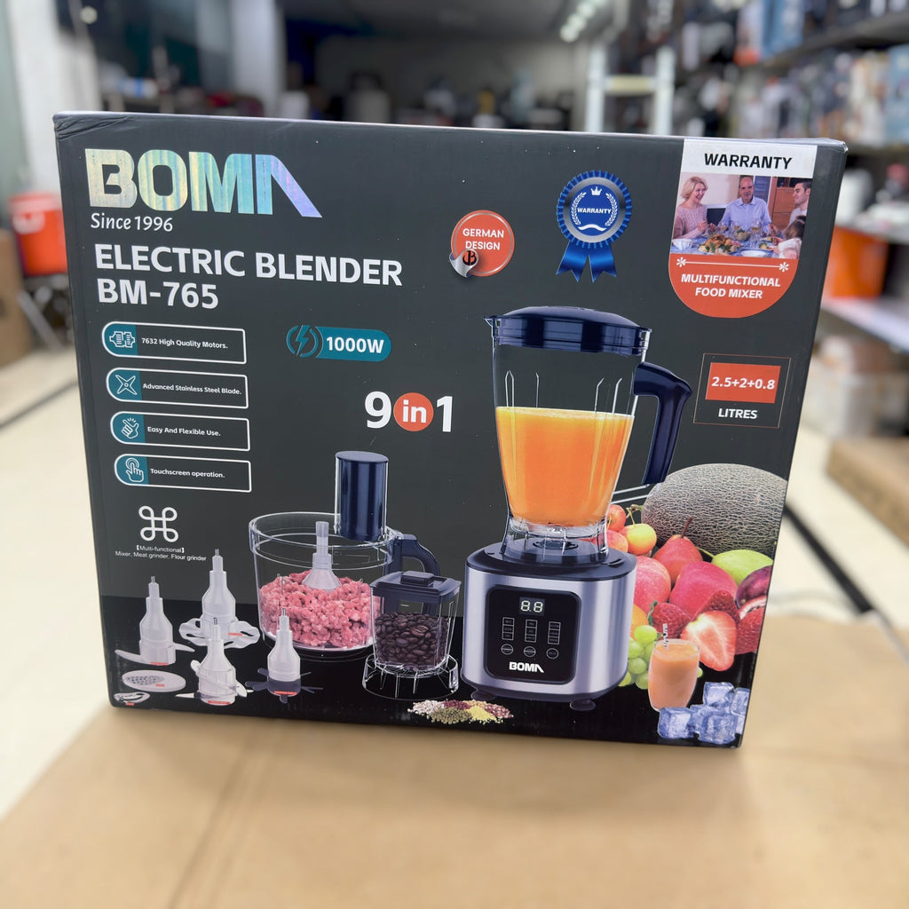 Boma 9 In 1 Multifunction Blender Chopper Set BM-765