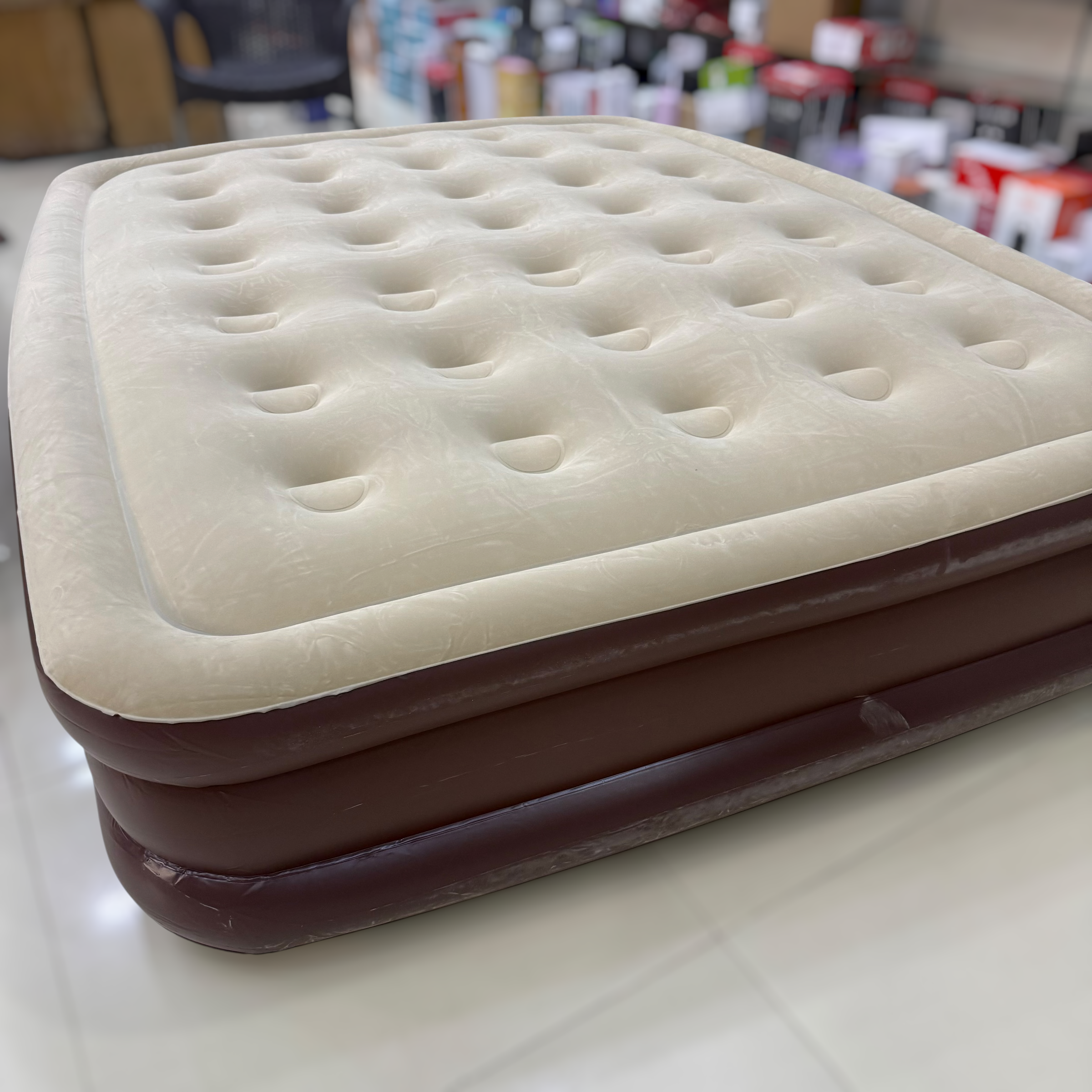 UK Lot Rechargeable Inflatable Air Mattress