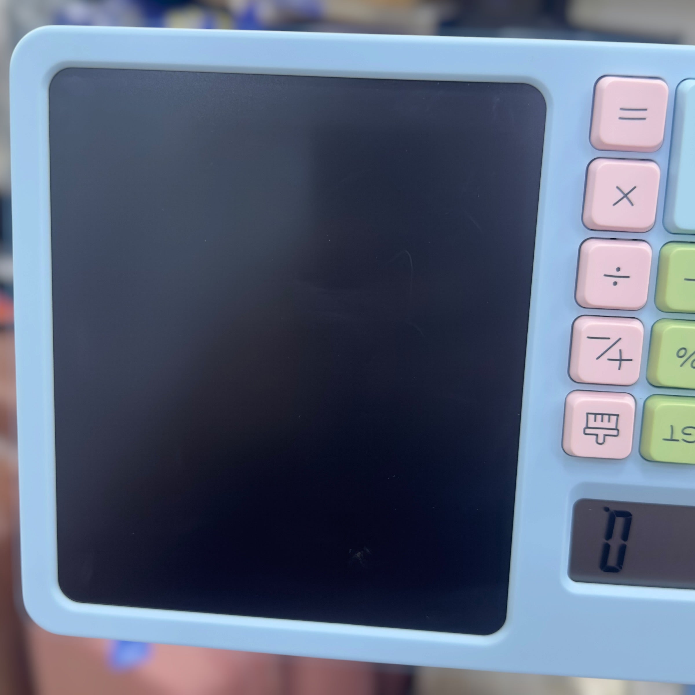 2 in 1 Calculator with LCD Screen Writing Board ZY-2208