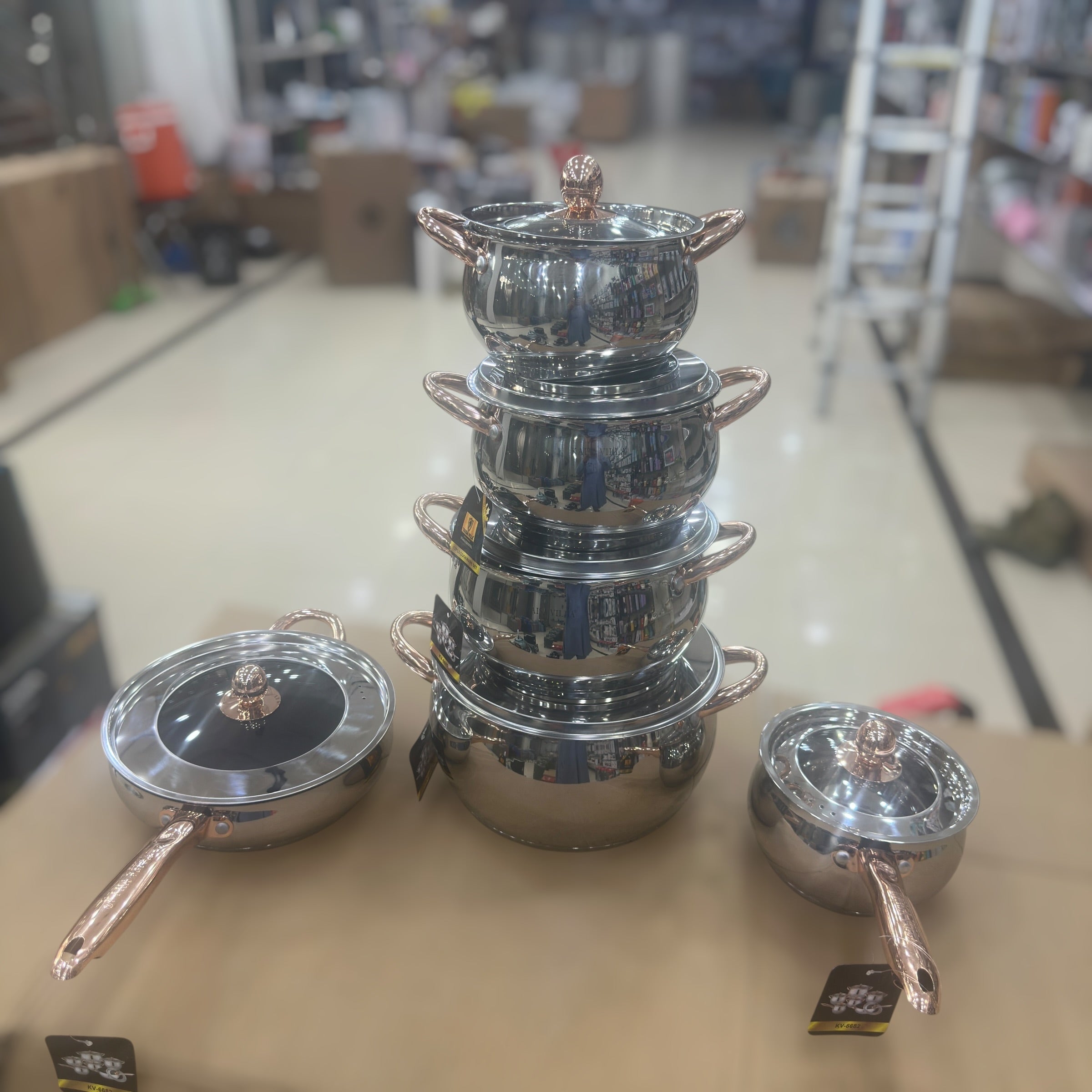 Kaisa Villa 12pcs Cookwaer Set KV-6682
